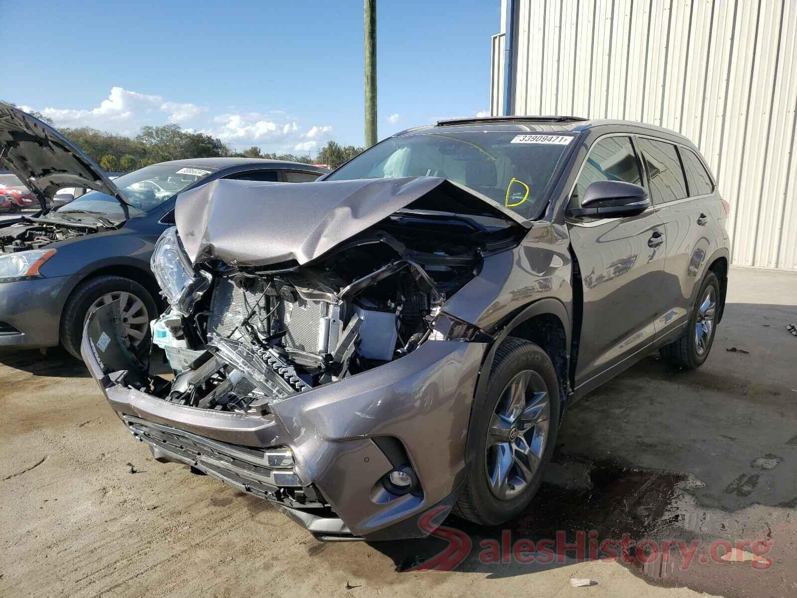 5TDDZRFH1KS747664 2019 TOYOTA HIGHLANDER