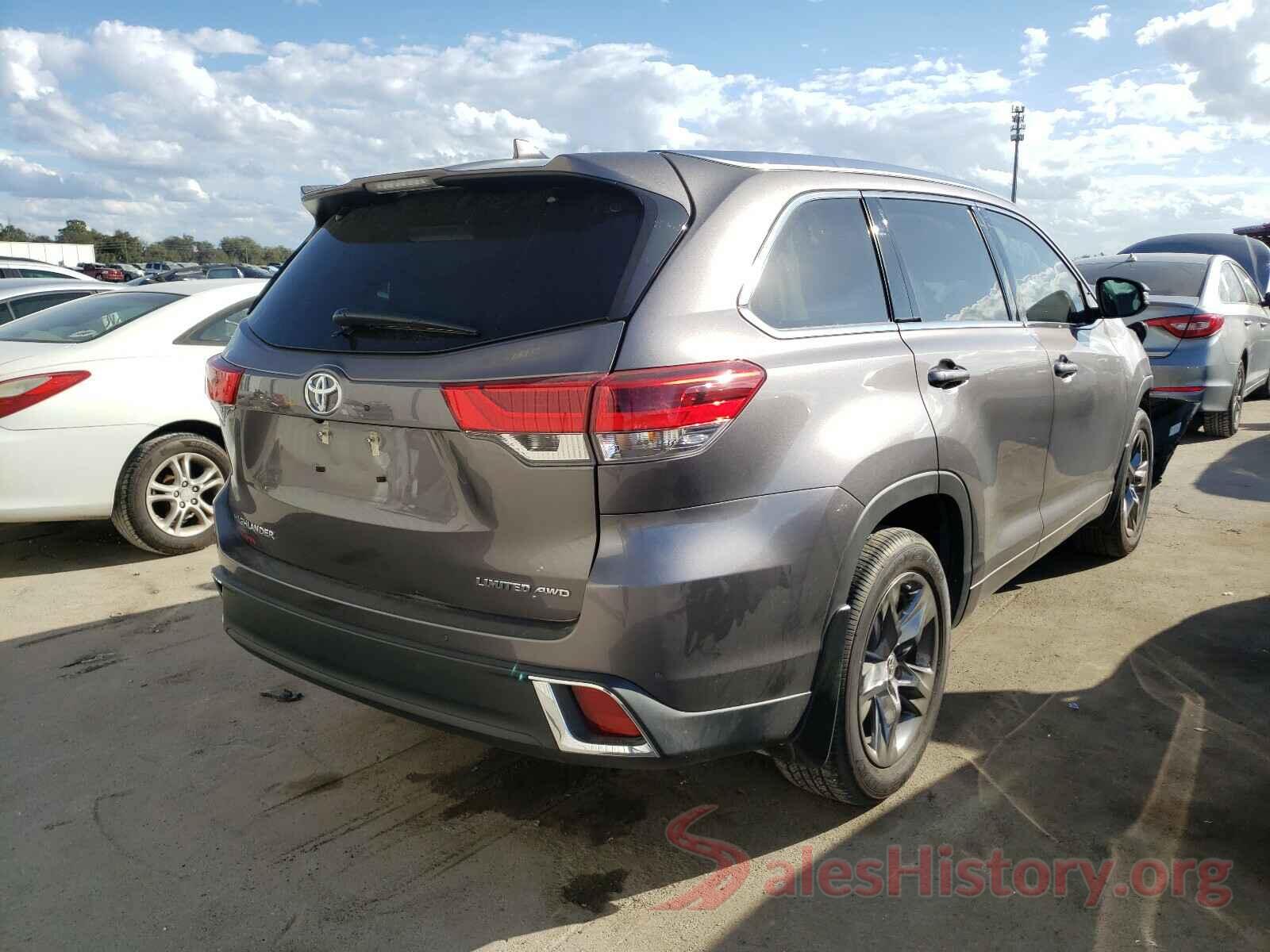 5TDDZRFH1KS747664 2019 TOYOTA HIGHLANDER