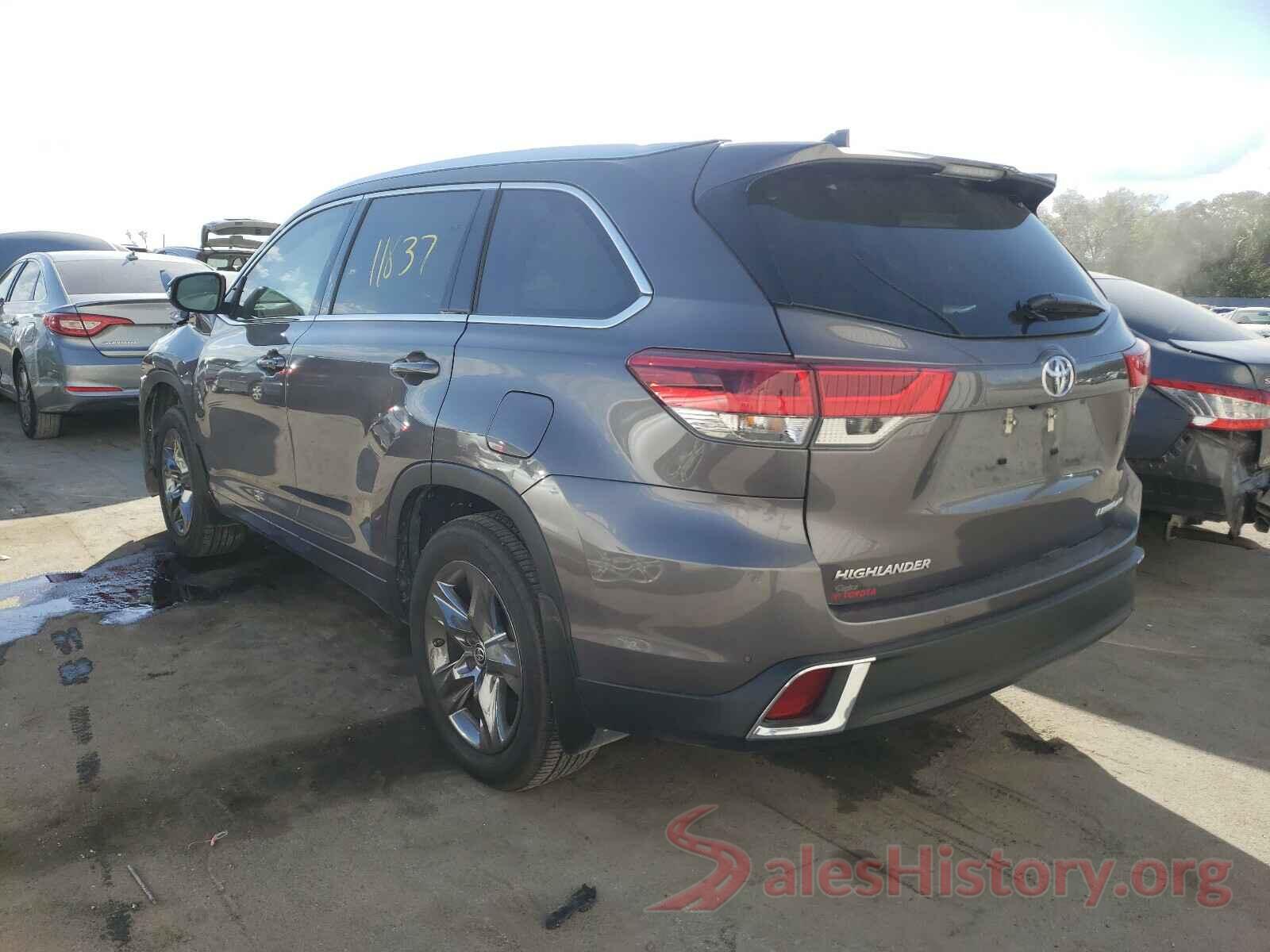 5TDDZRFH1KS747664 2019 TOYOTA HIGHLANDER