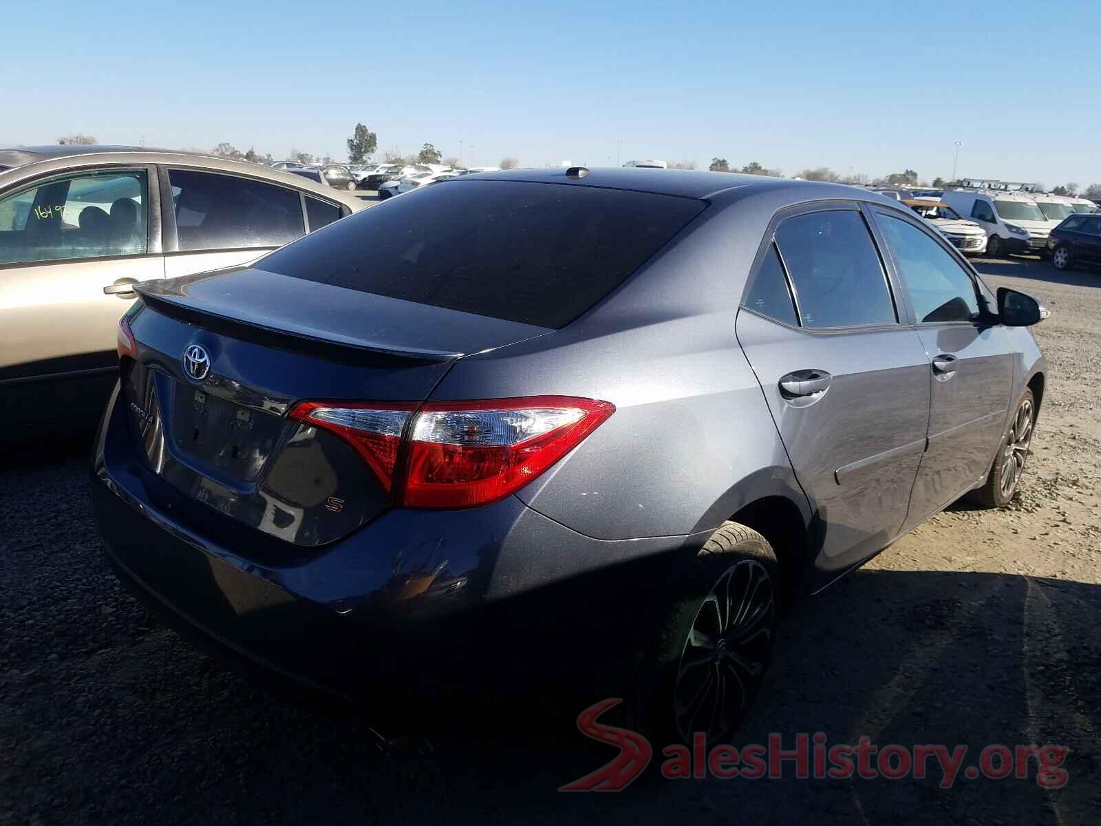 5YFBURHE8GP531805 2016 TOYOTA COROLLA