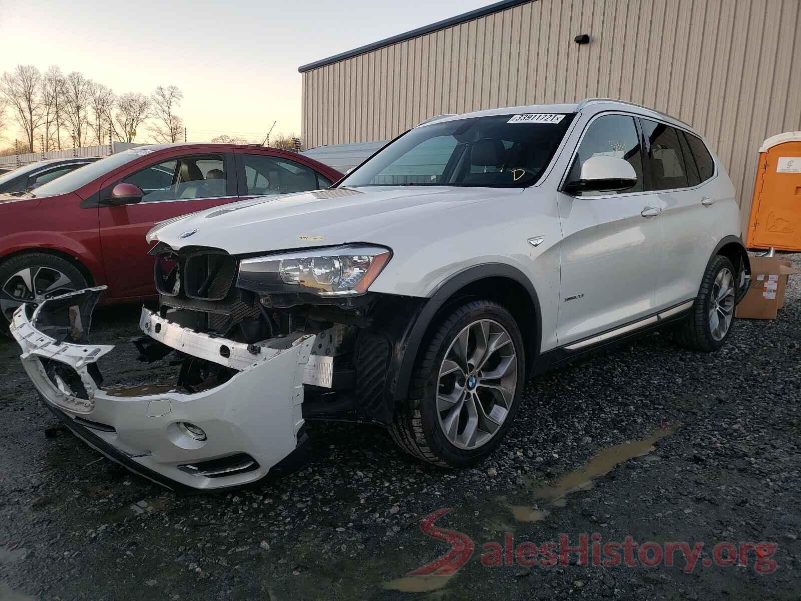 5UXWX9C56H0T12304 2017 BMW X3