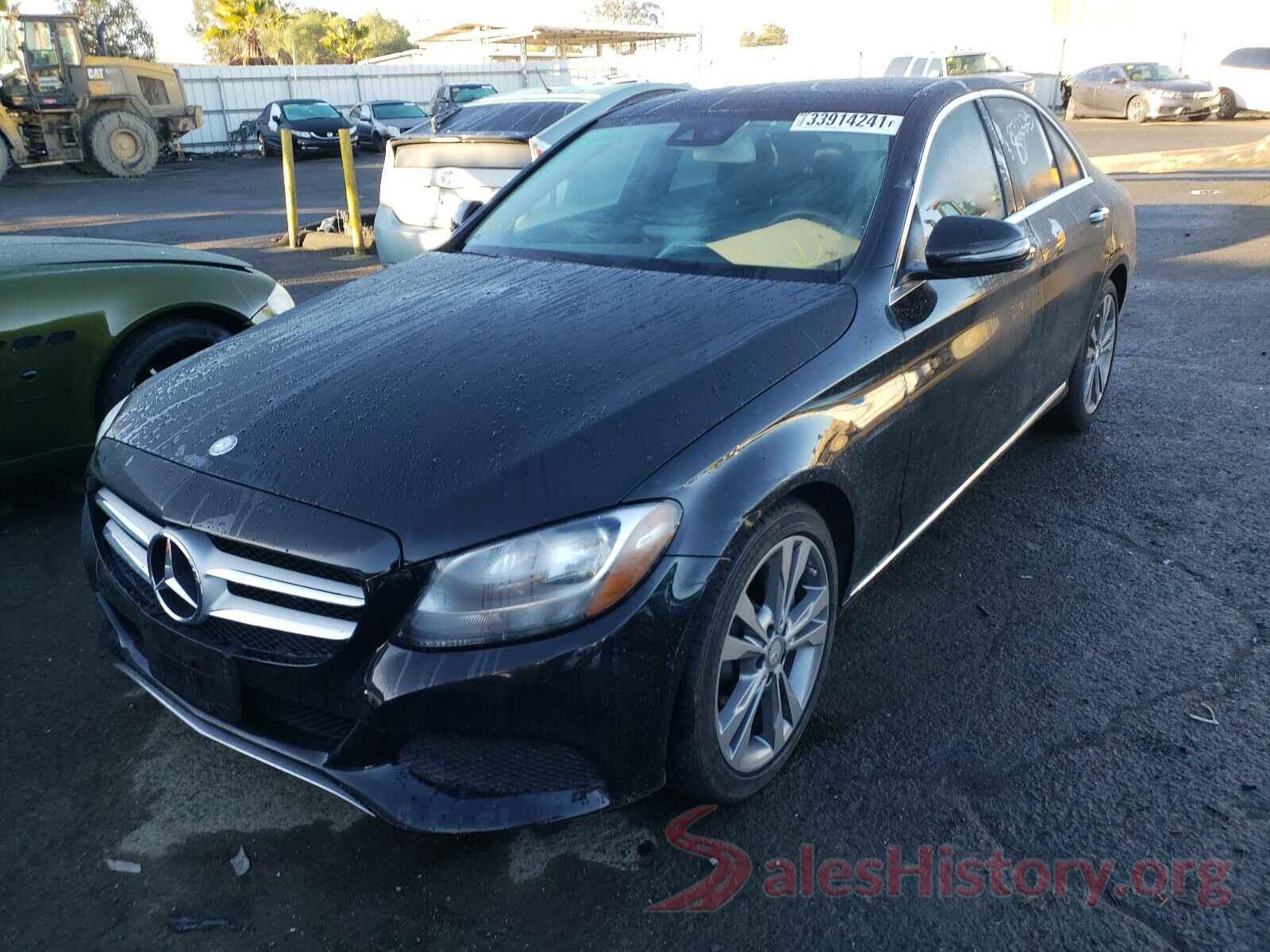 55SWF4JB1GU145798 2016 MERCEDES-BENZ C CLASS