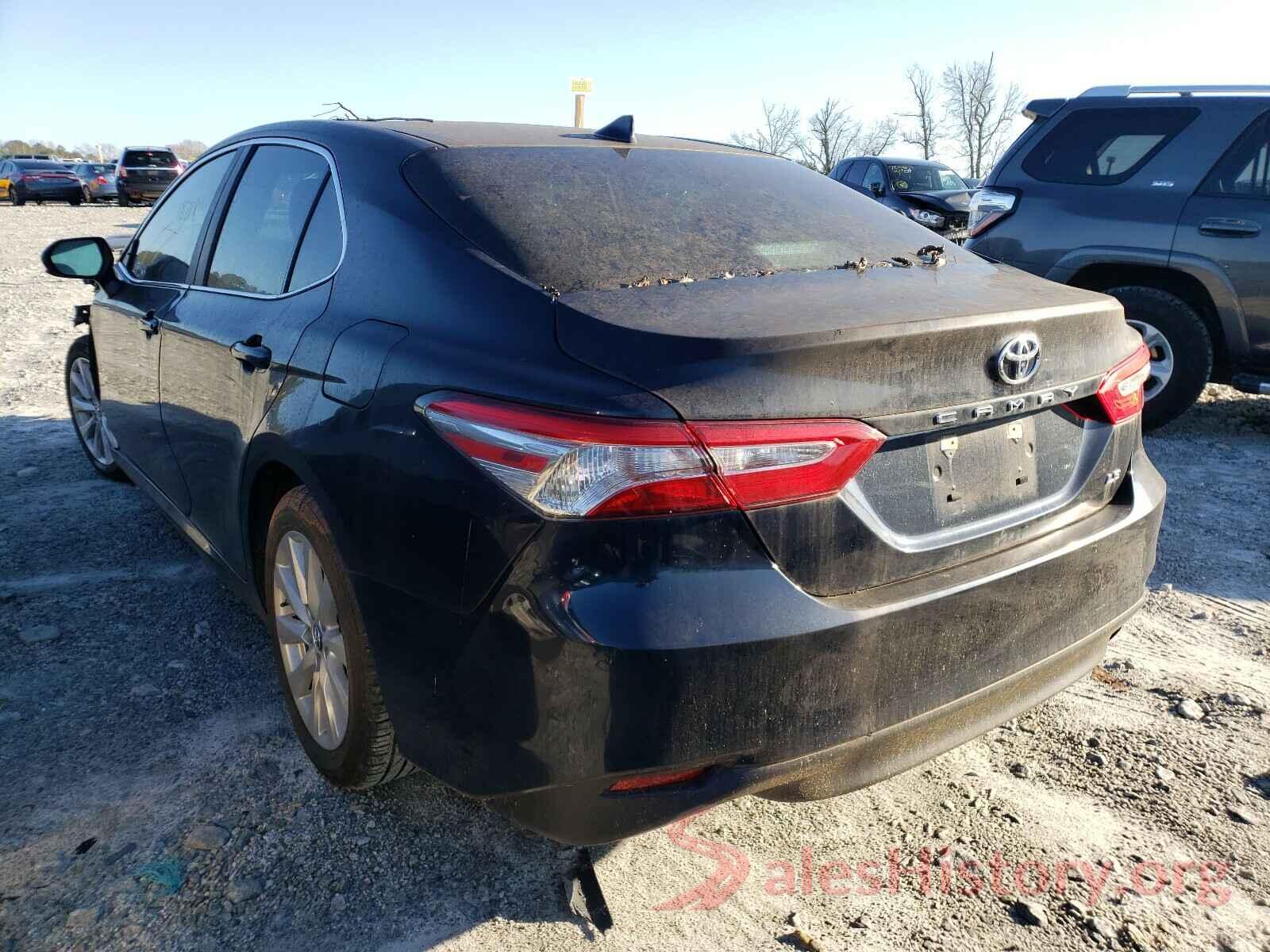 4T1B11HK2KU816765 2019 TOYOTA CAMRY