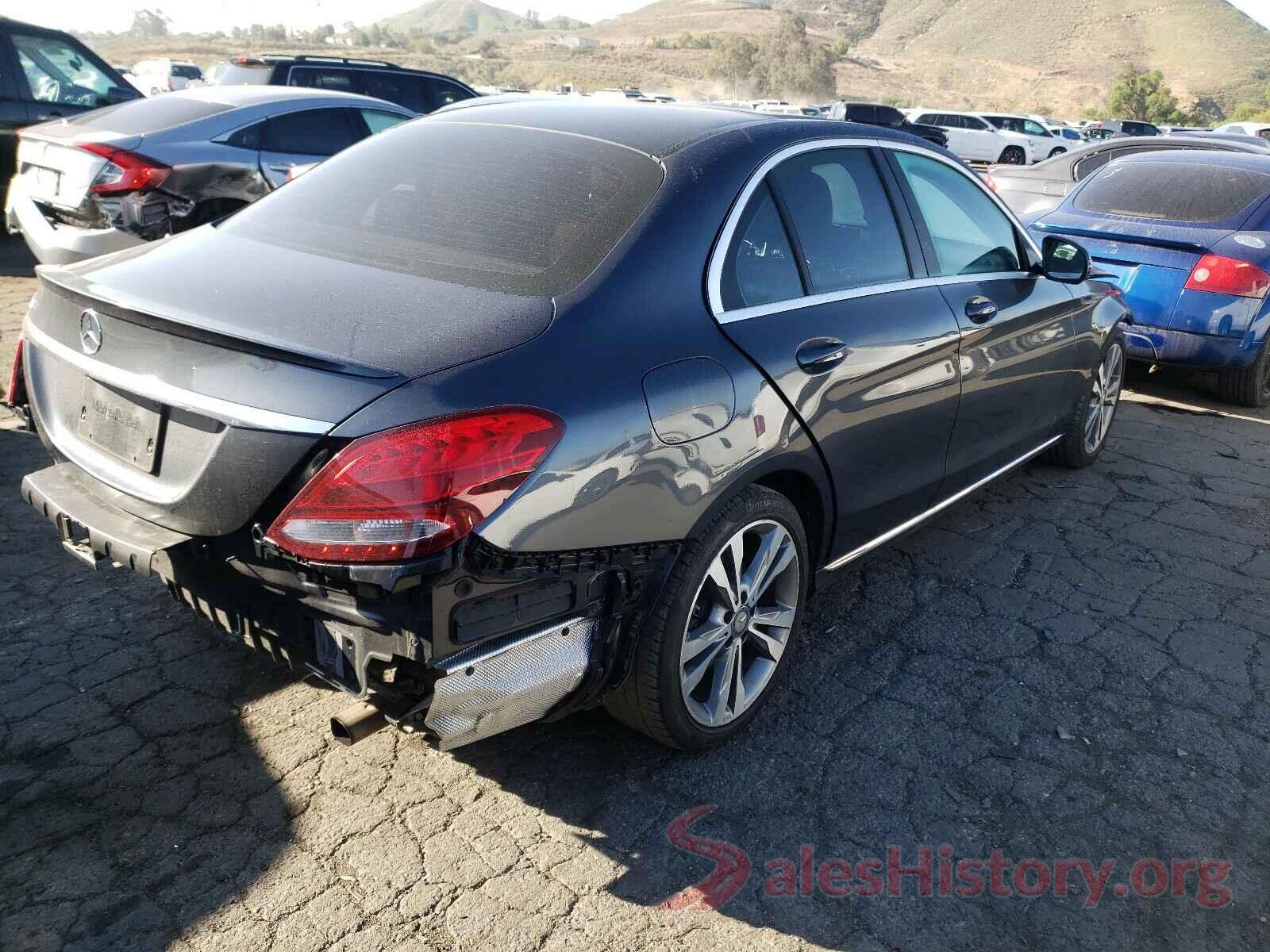 55SWF4JB4GU104209 2016 MERCEDES-BENZ C CLASS