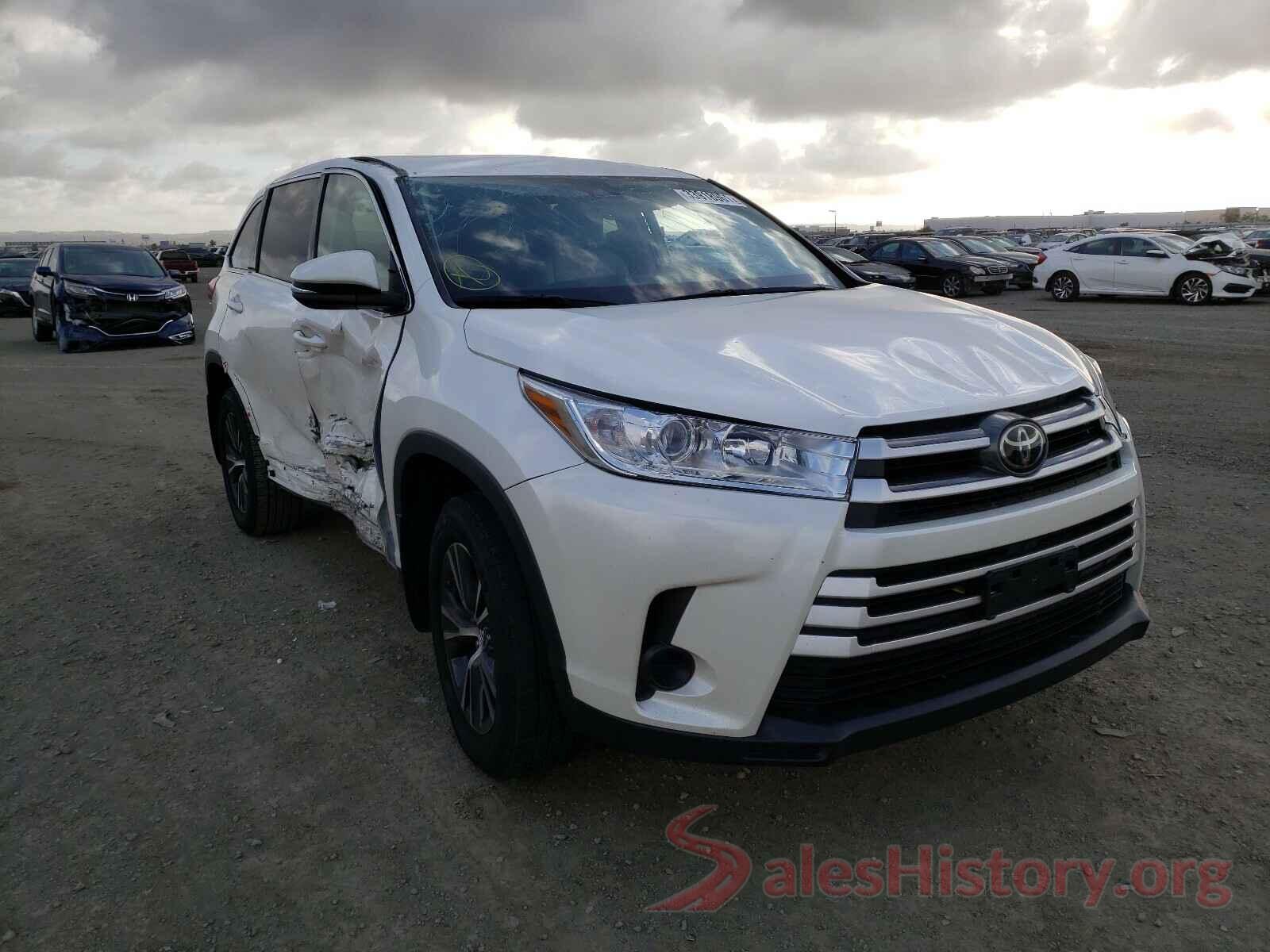 5TDZZRFH4KS311378 2019 TOYOTA HIGHLANDER