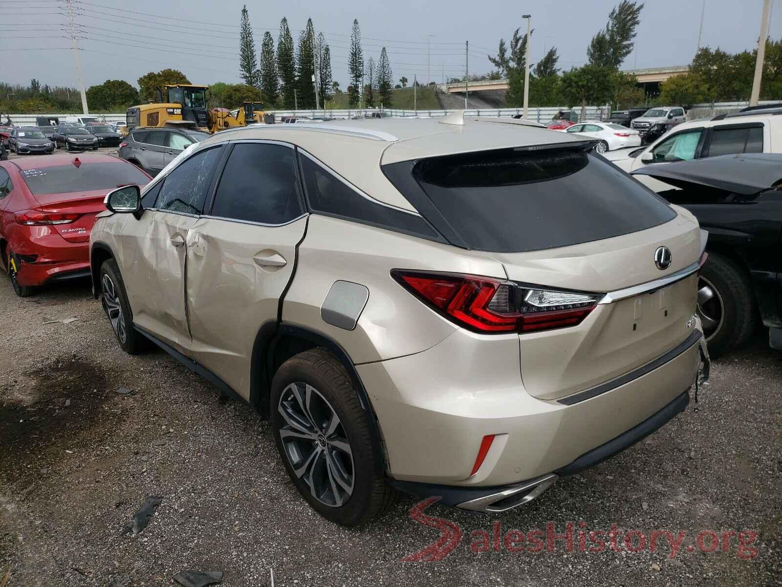 2T2ZZMCA3KC150665 2019 LEXUS RX350