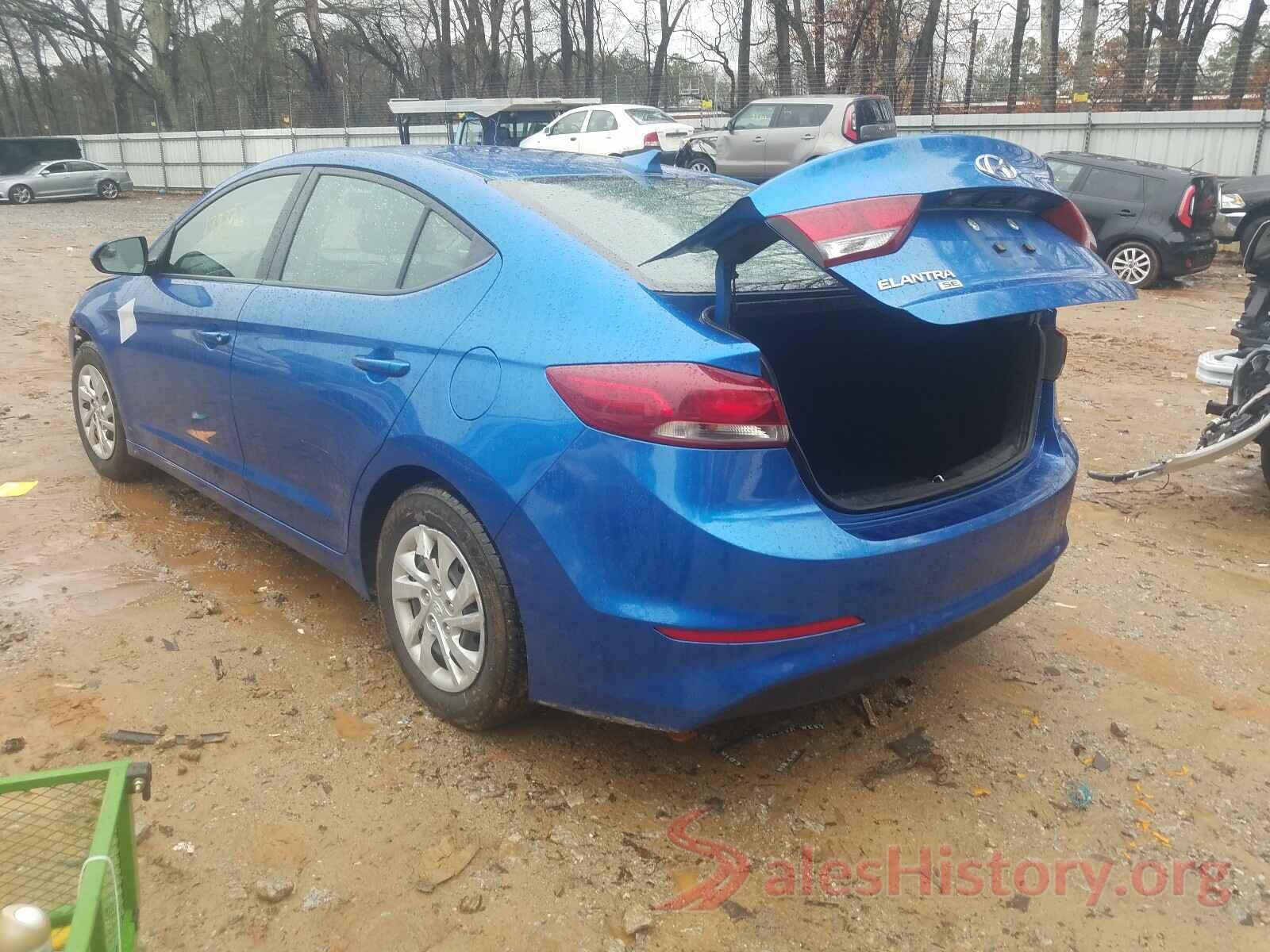 5NPD74LF8HH211739 2017 HYUNDAI ELANTRA