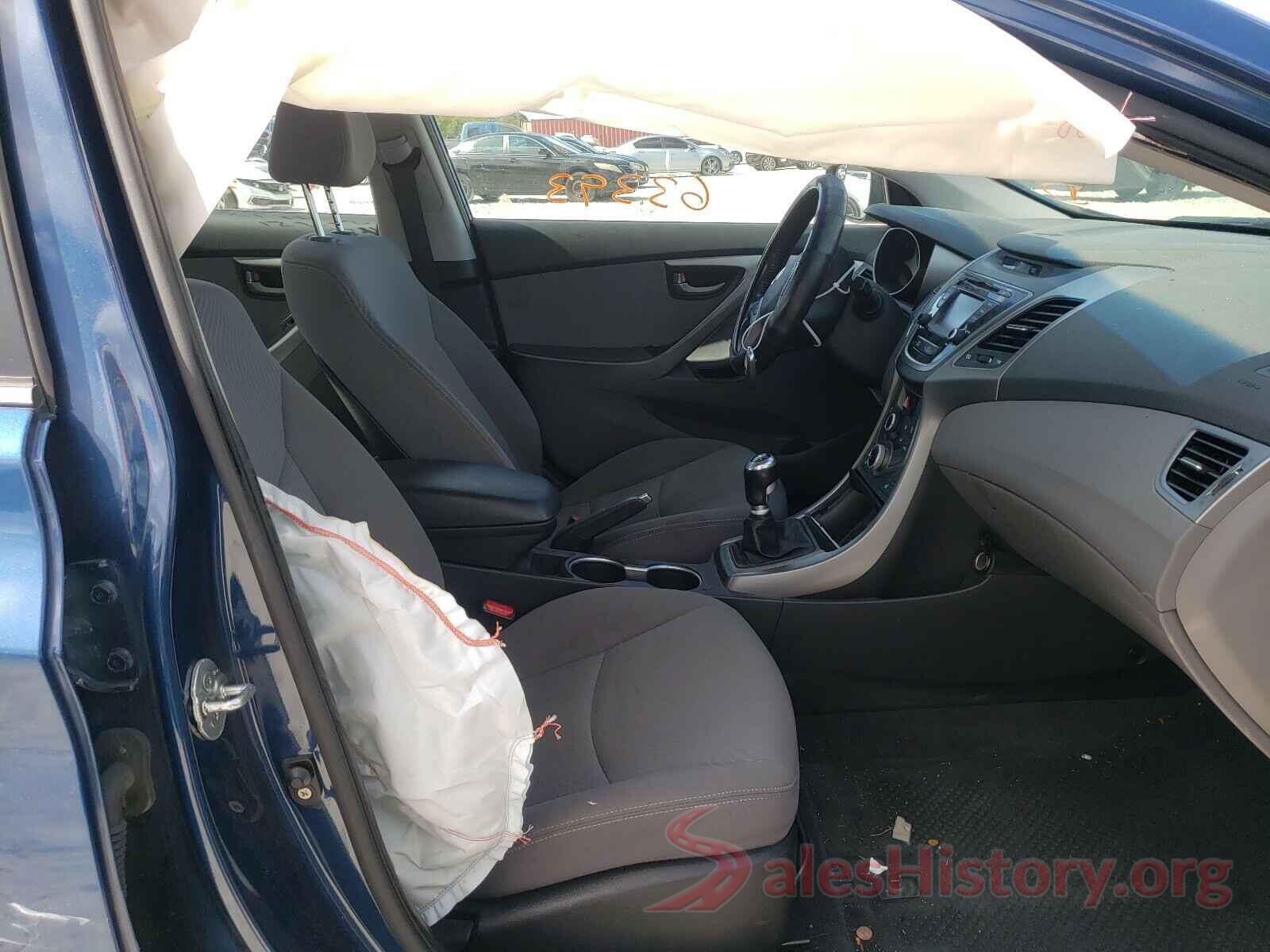 KMHDH4AH8GU481376 2016 HYUNDAI ELANTRA