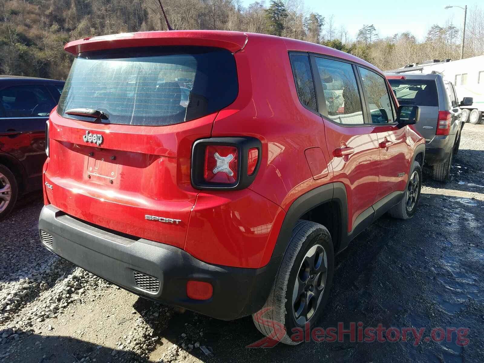 ZACCJBAT5GPD50453 2016 JEEP RENEGADE