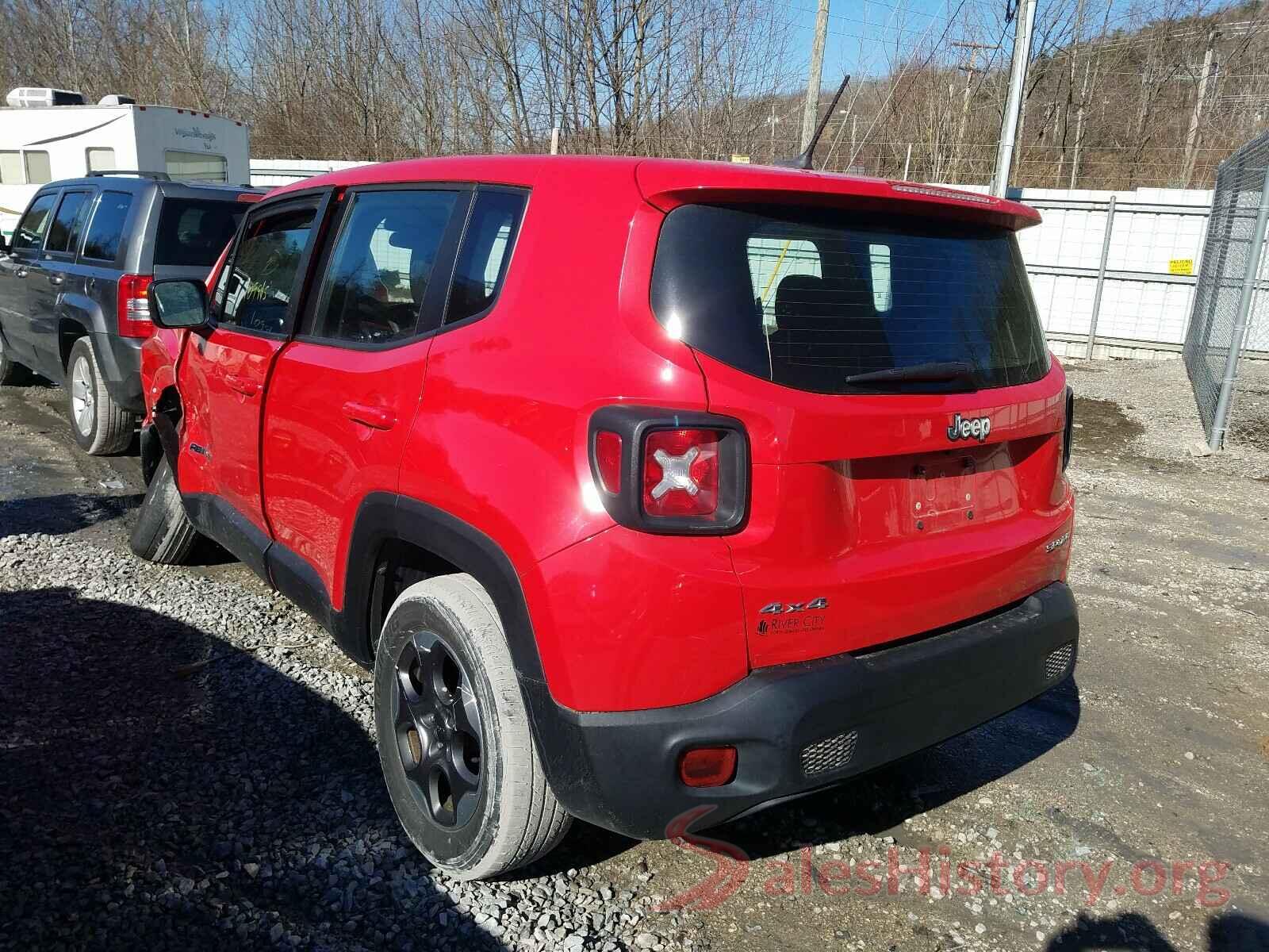 ZACCJBAT5GPD50453 2016 JEEP RENEGADE