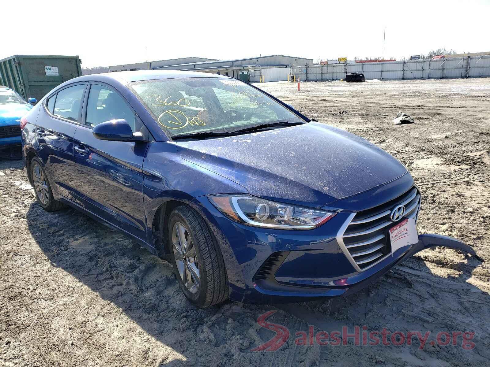 5NPD84LF4JH347157 2018 HYUNDAI ELANTRA