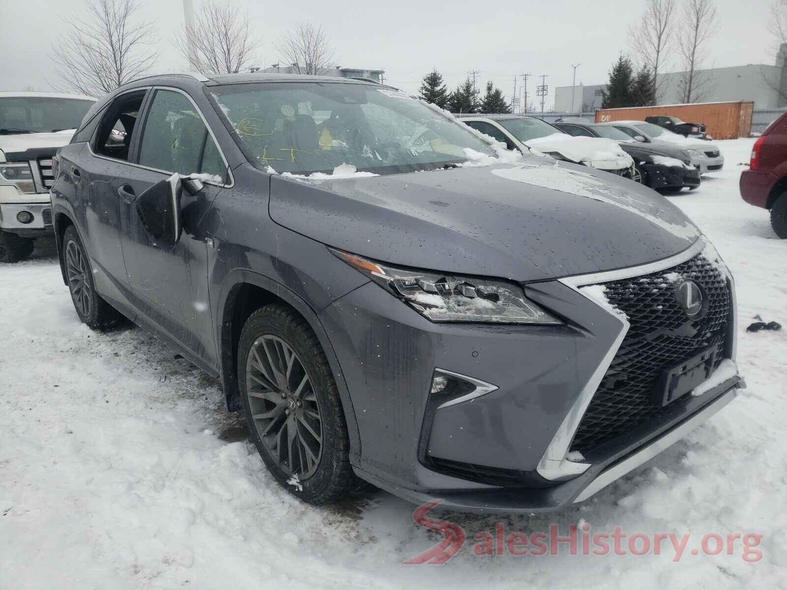 2T2BZMCA6HC082016 2017 LEXUS RX350