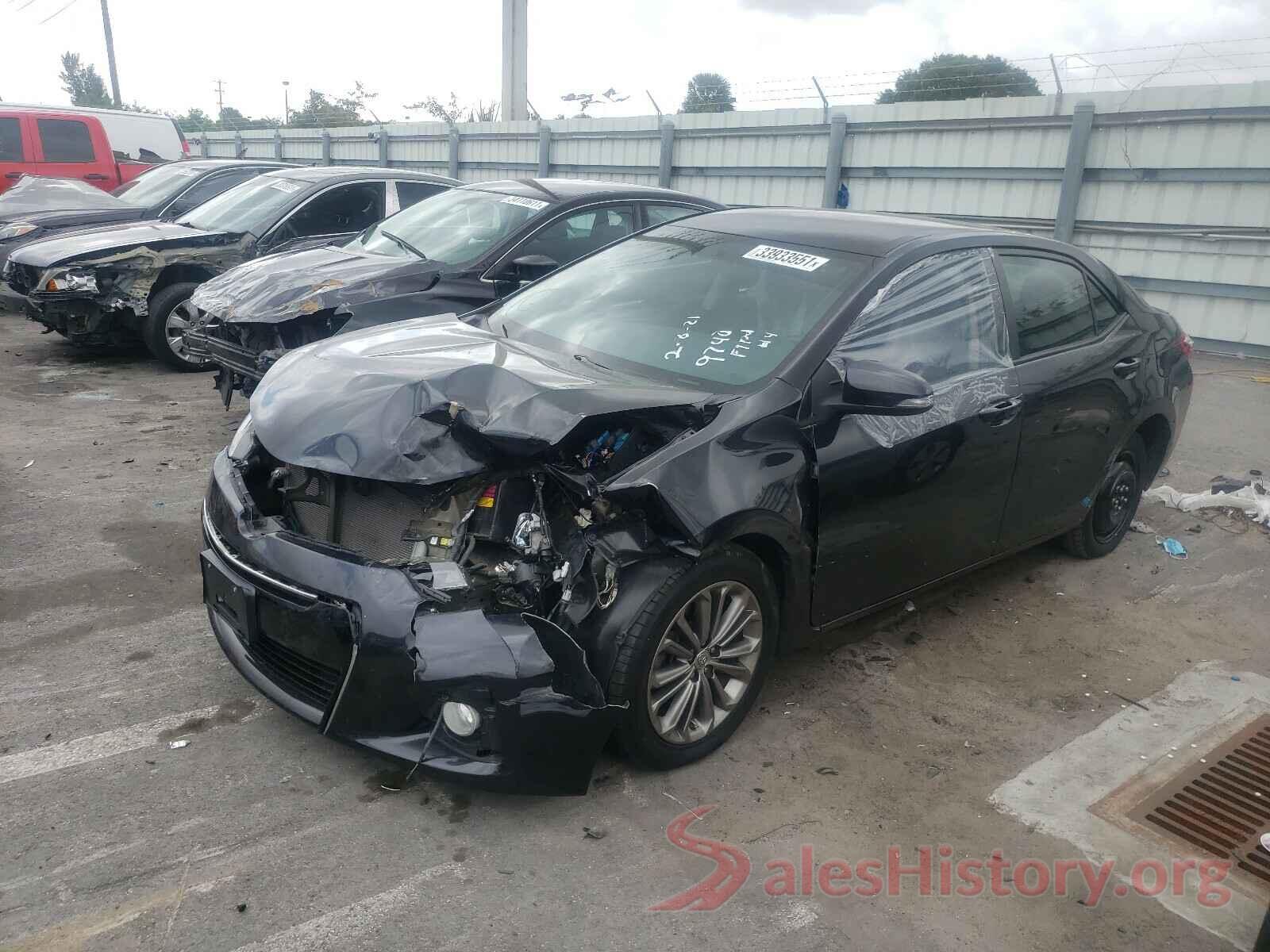 5YFBURHE3GP489740 2016 TOYOTA COROLLA