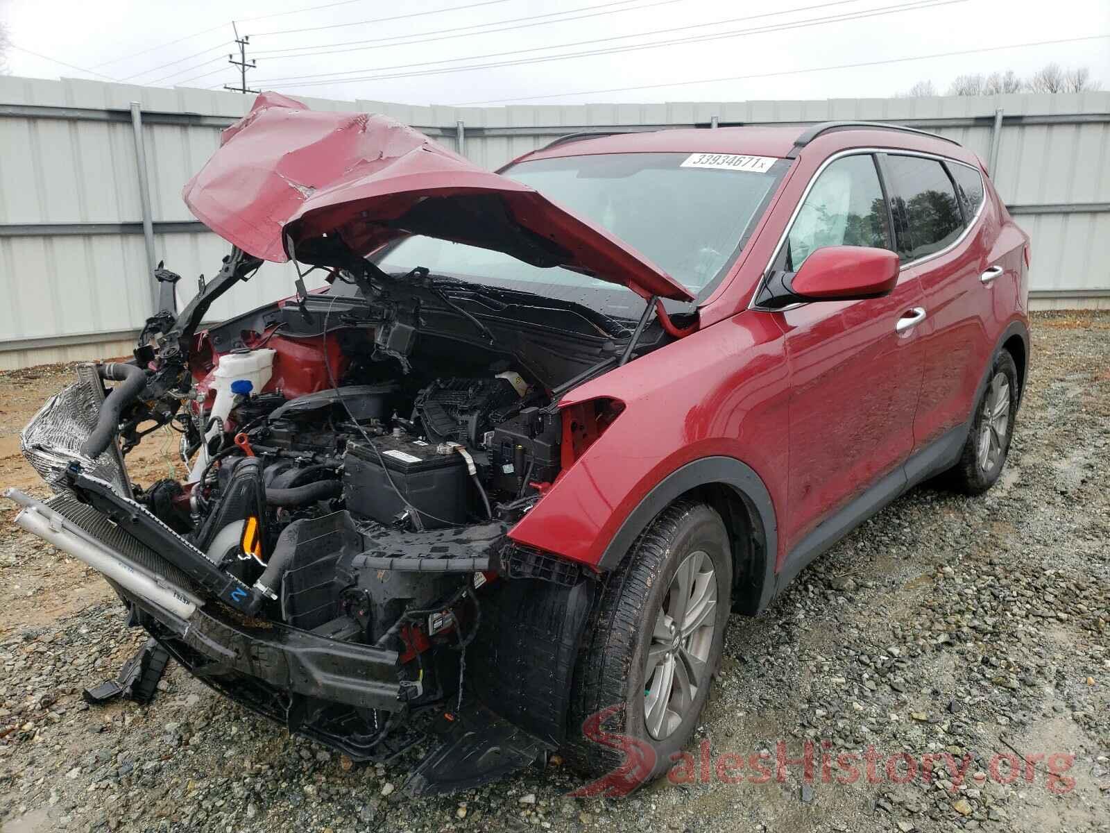 5XYZU3LB0GG311684 2016 HYUNDAI SANTA FE