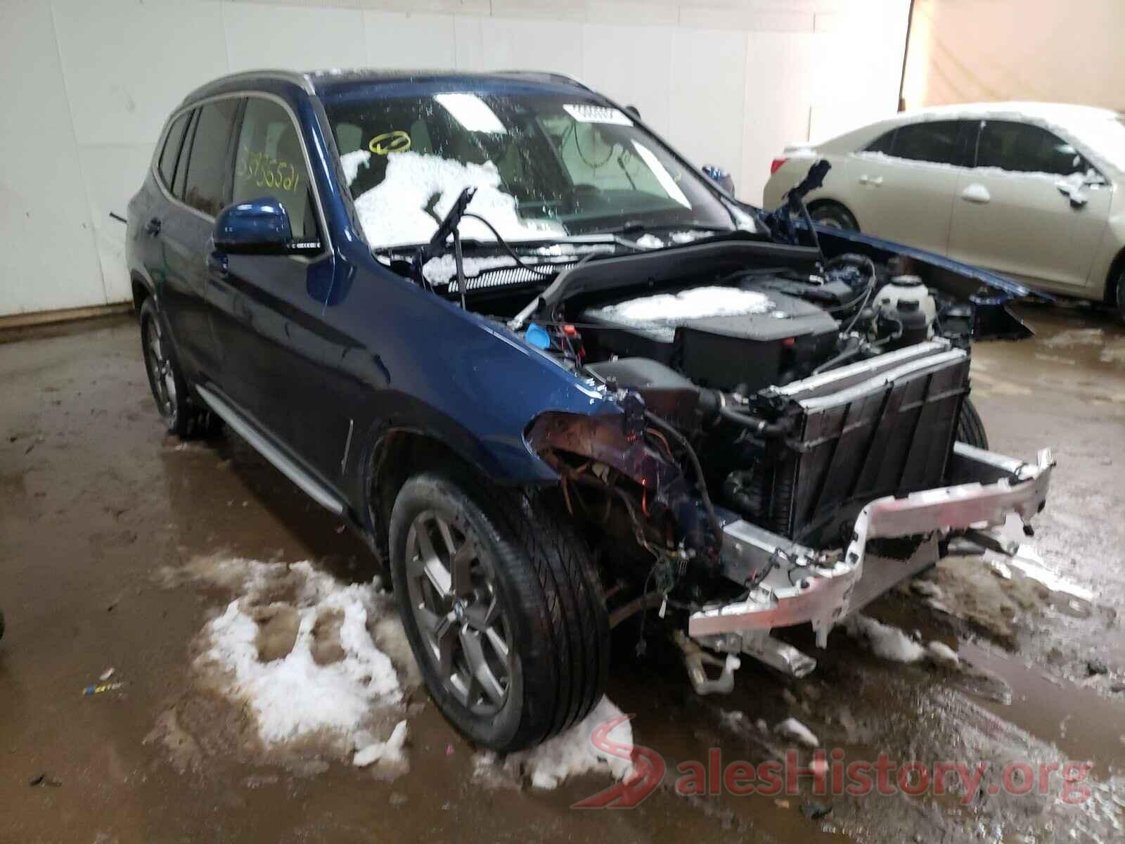 5UXTY5C05M9D84407 2021 BMW X3