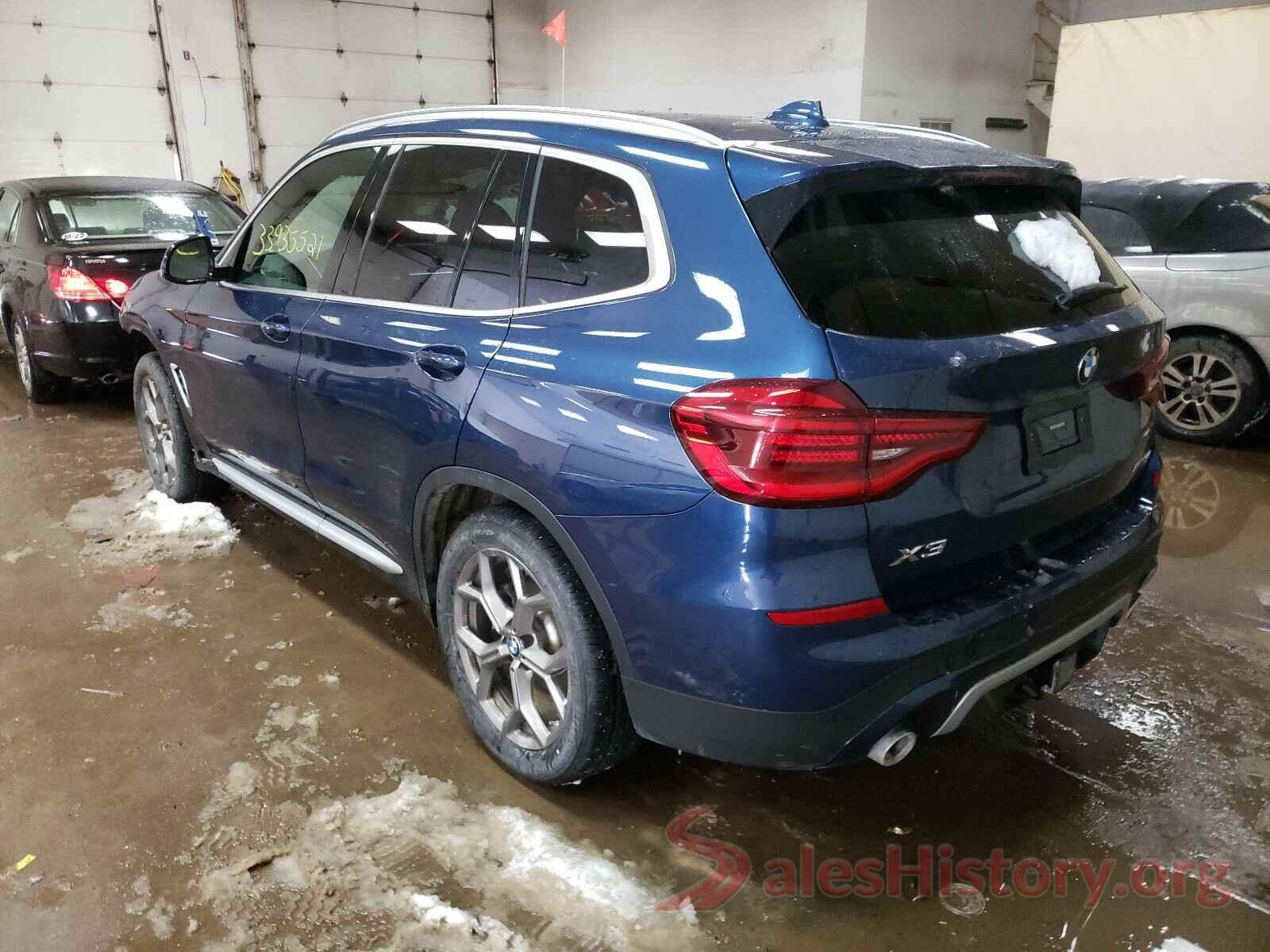 5UXTY5C05M9D84407 2021 BMW X3