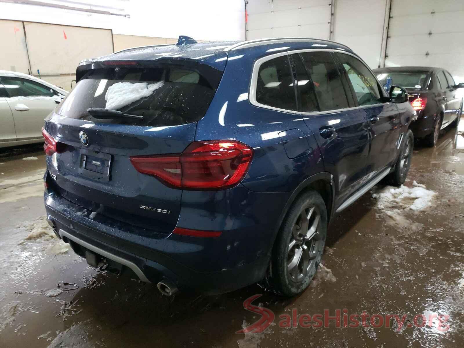 5UXTY5C05M9D84407 2021 BMW X3