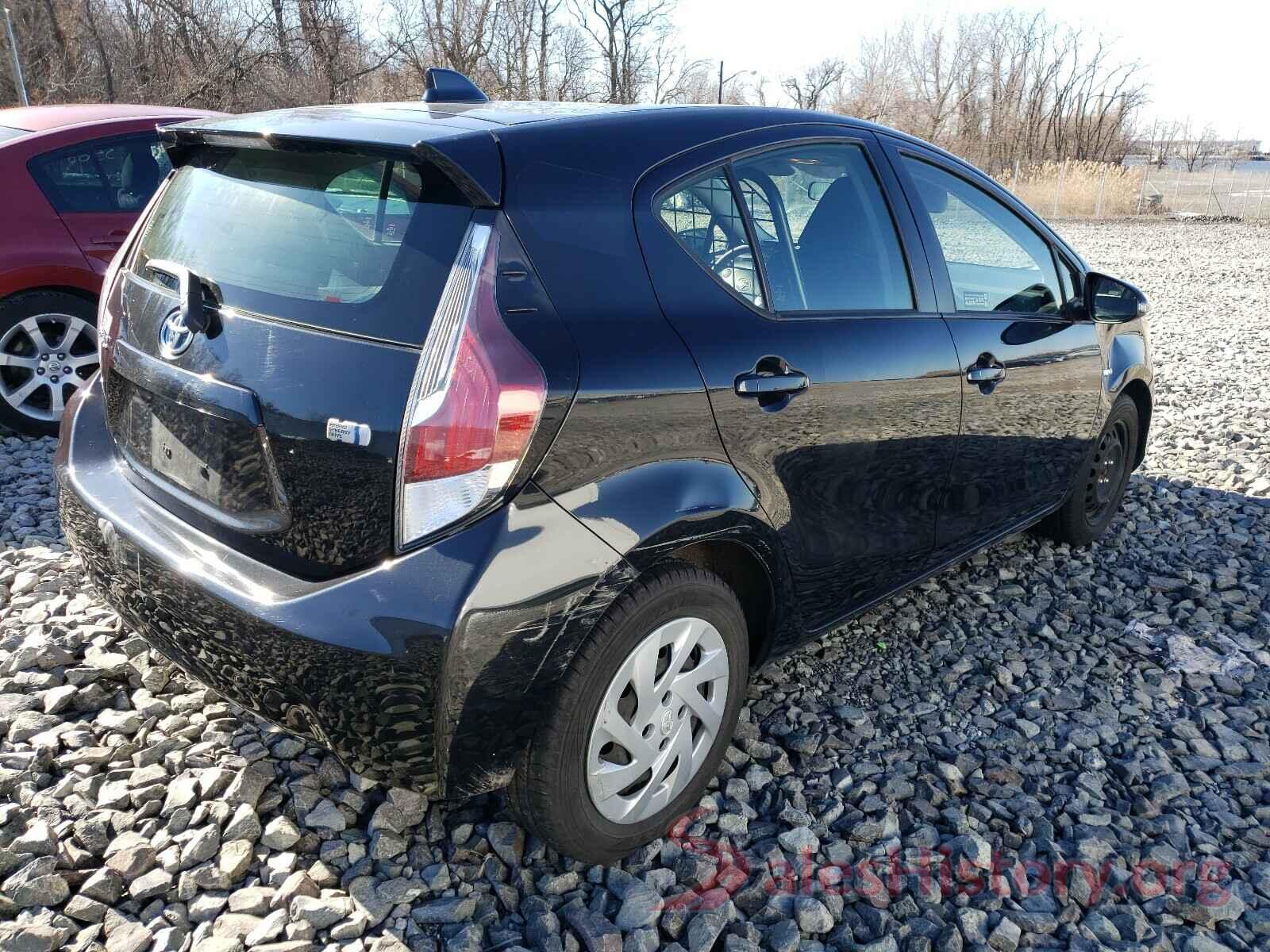 JTDKDTB38G1121384 2016 TOYOTA PRIUS