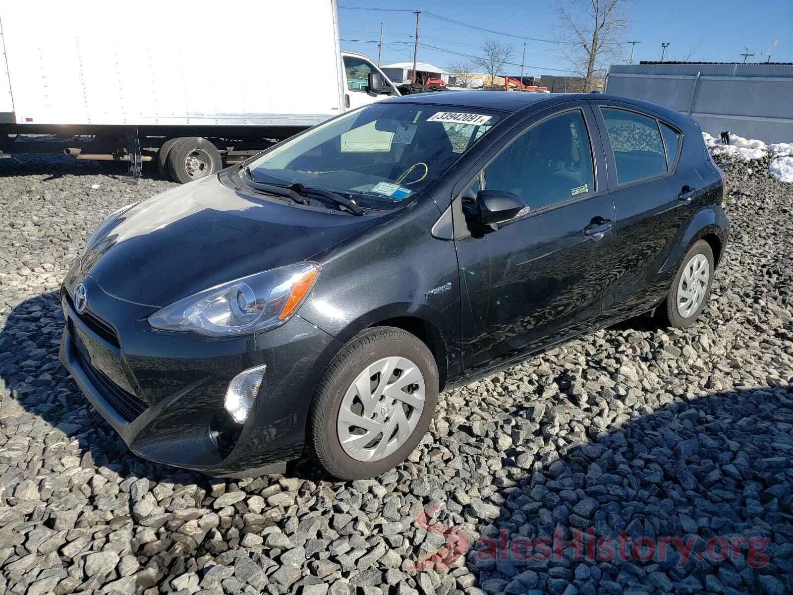 JTDKDTB38G1121384 2016 TOYOTA PRIUS