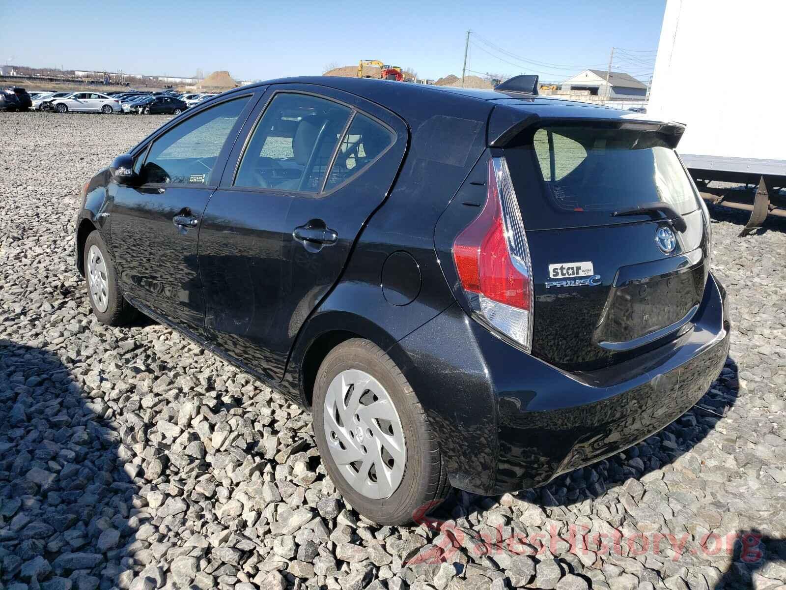 JTDKDTB38G1121384 2016 TOYOTA PRIUS