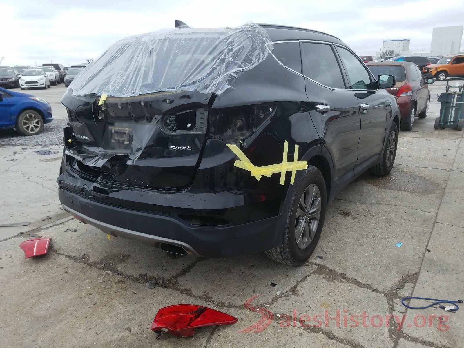 5XYZU3LB5GG378555 2016 HYUNDAI SANTA FE