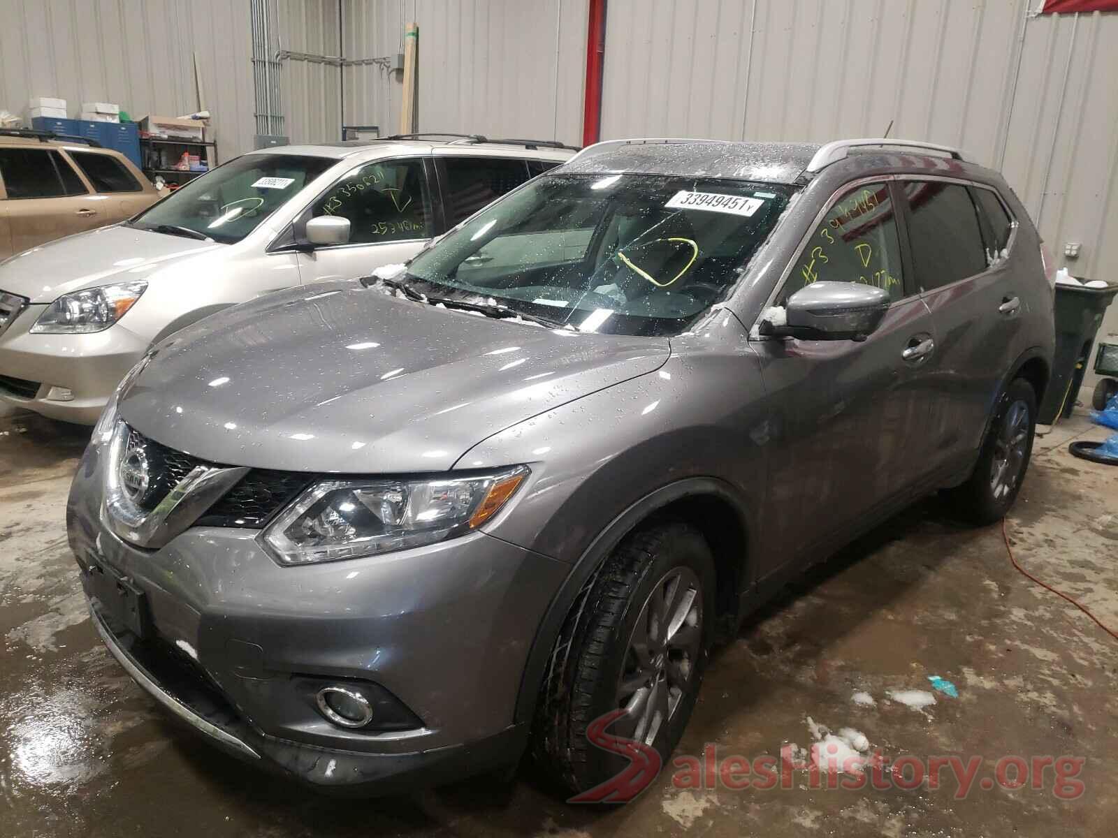 KNMAT2MV5GP691556 2016 NISSAN ROGUE