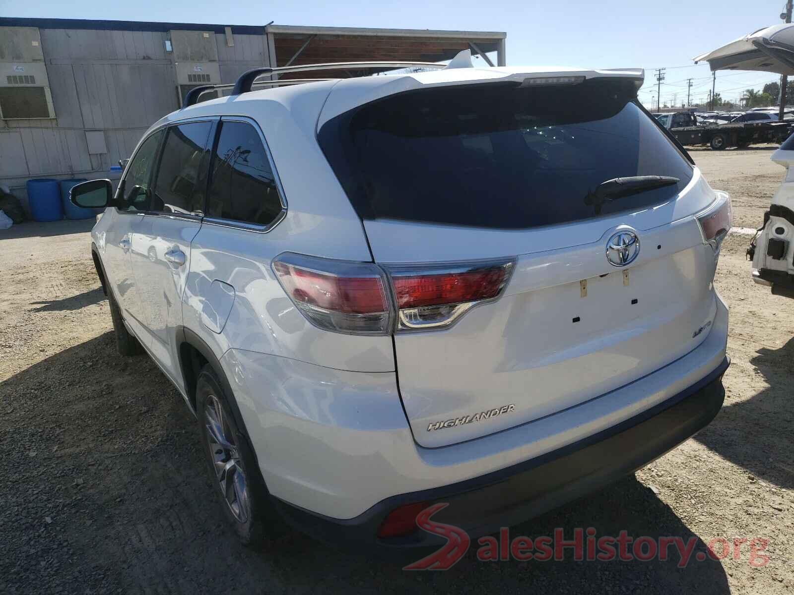 5TDBKRFH6GS328678 2016 TOYOTA HIGHLANDER