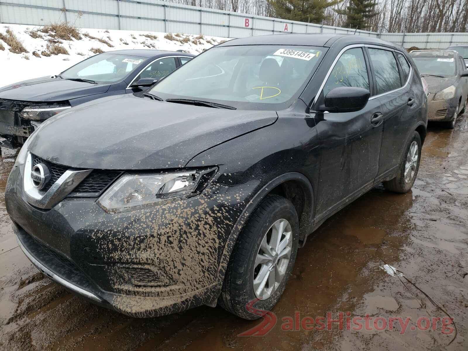 KNMAT2MV1GP729901 2016 NISSAN ROGUE