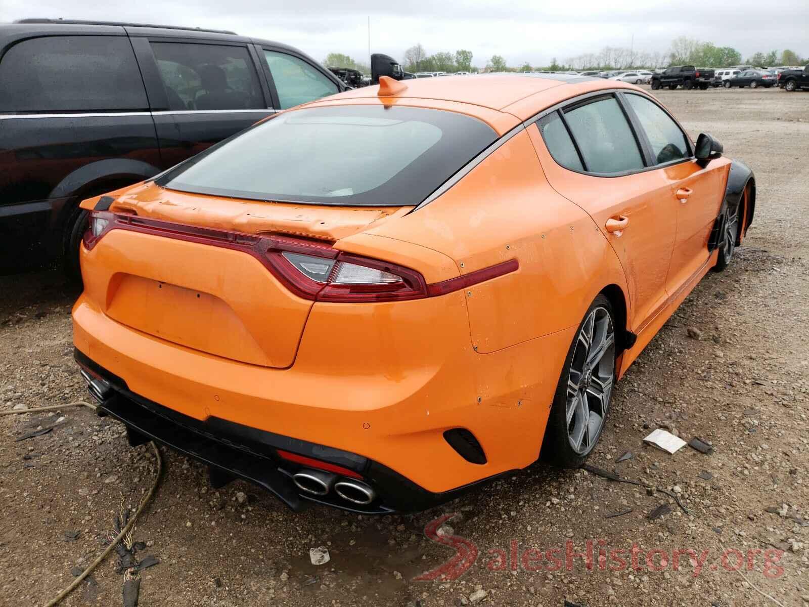 KNAE35LC0K6070420 2019 KIA STINGER