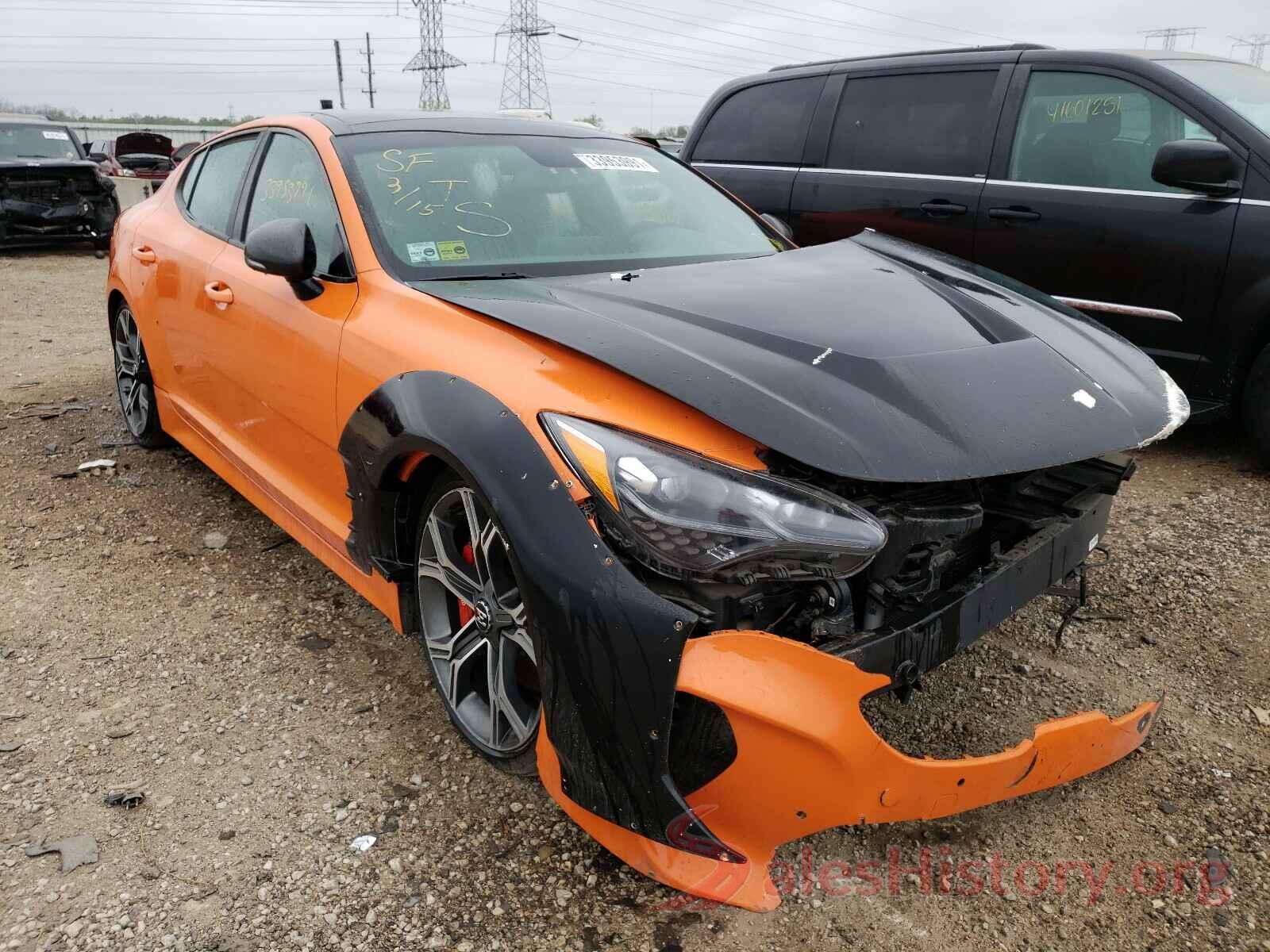 KNAE35LC0K6070420 2019 KIA STINGER