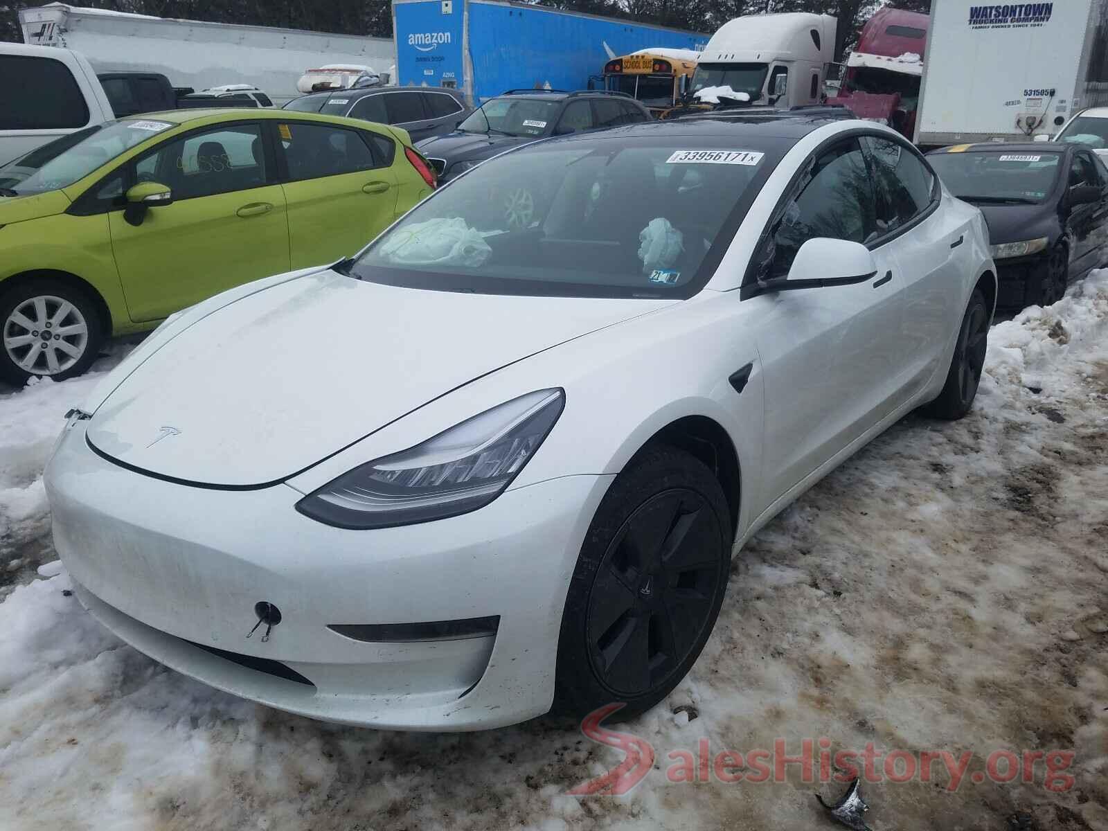 5YJ3E1EA6MF851426 2021 TESLA MODEL 3