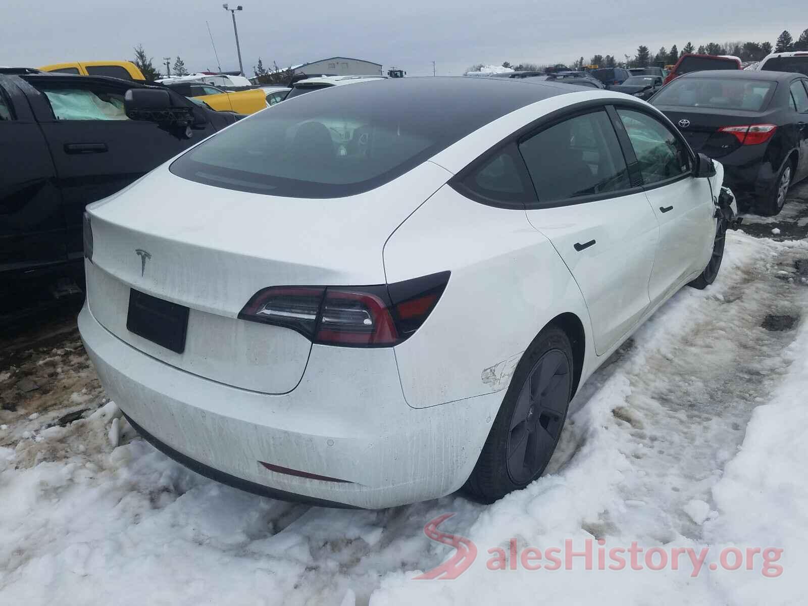 5YJ3E1EA6MF851426 2021 TESLA MODEL 3