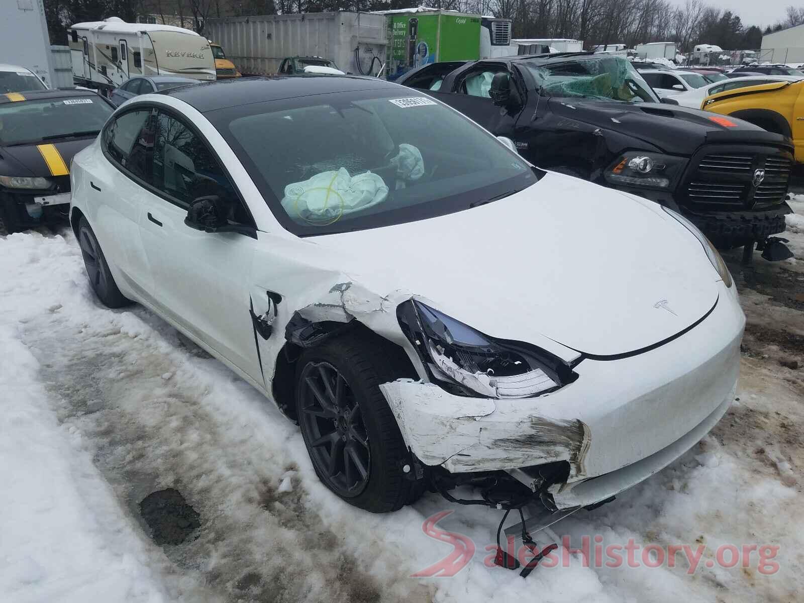 5YJ3E1EA6MF851426 2021 TESLA MODEL 3