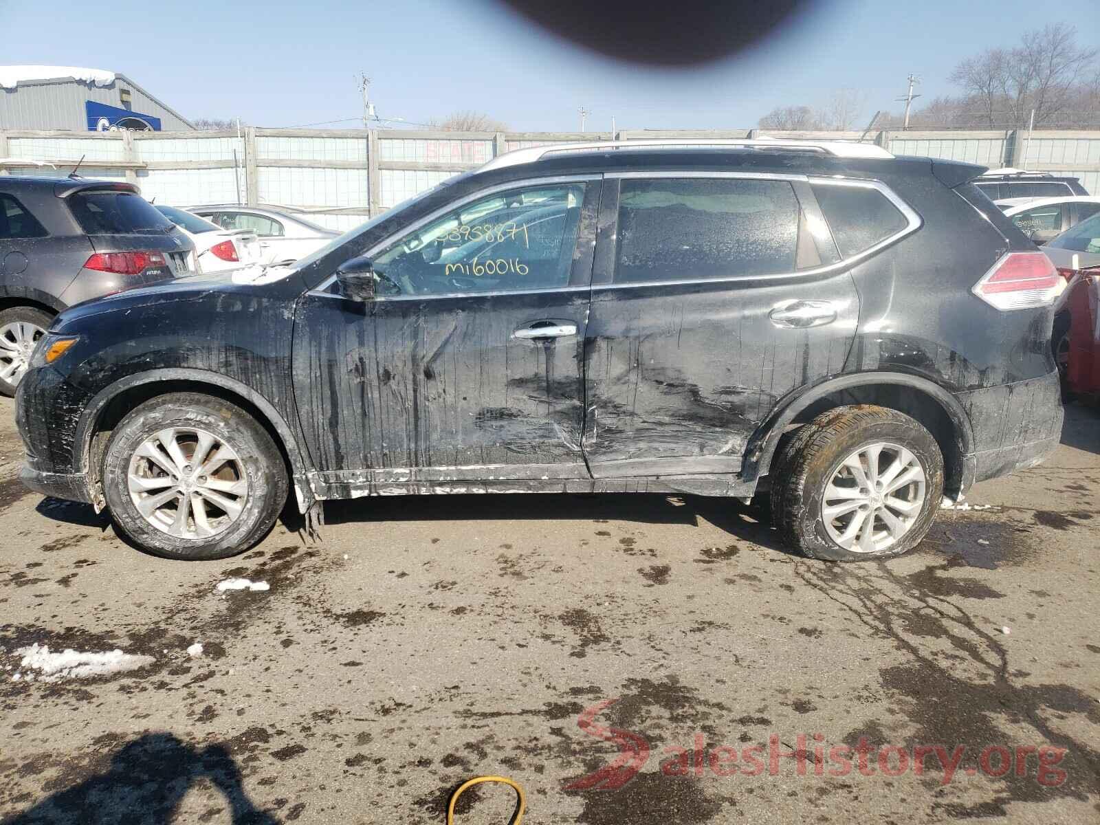 KNMAT2MVXGP654504 2016 NISSAN ROGUE