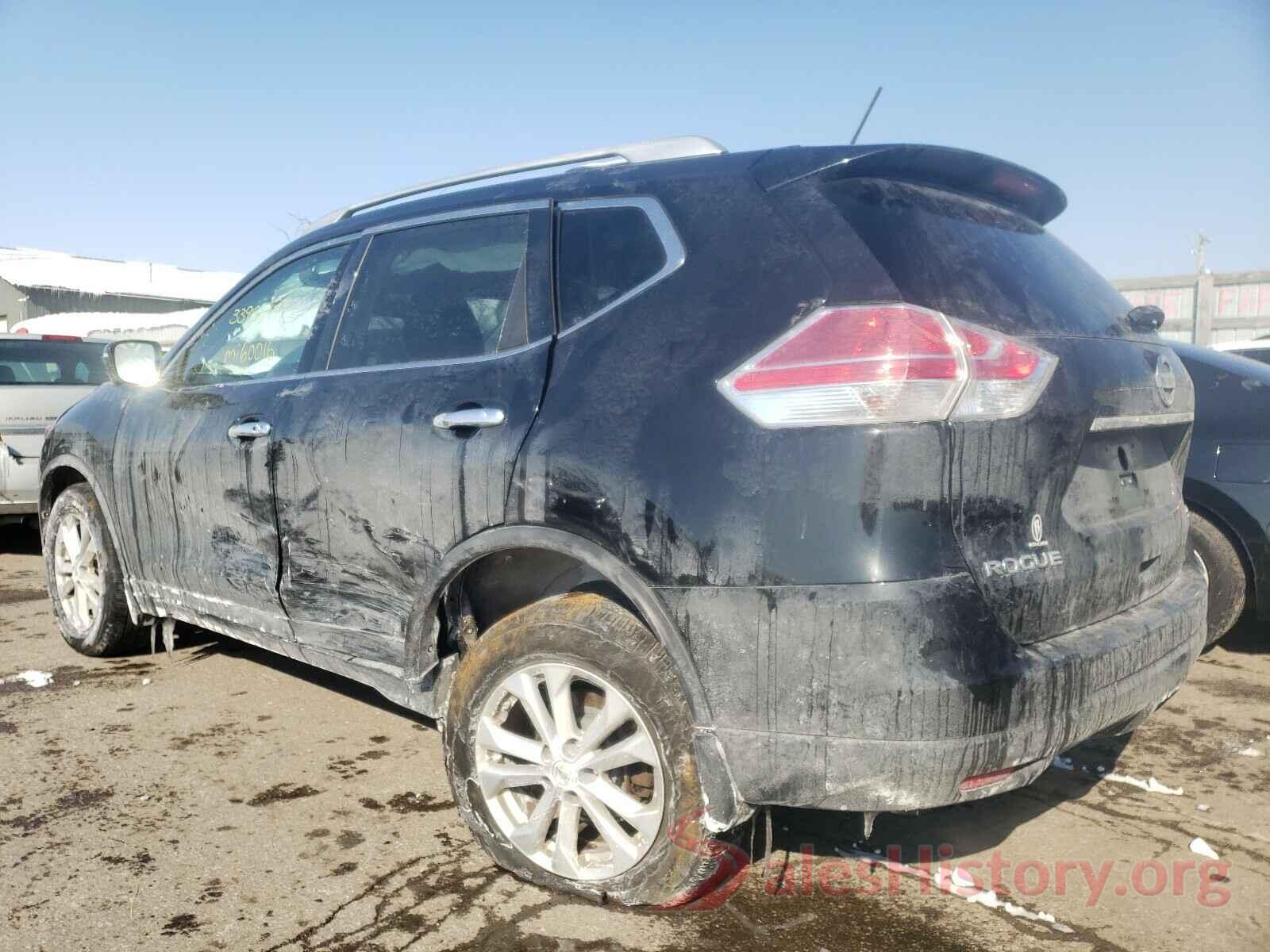 KNMAT2MVXGP654504 2016 NISSAN ROGUE