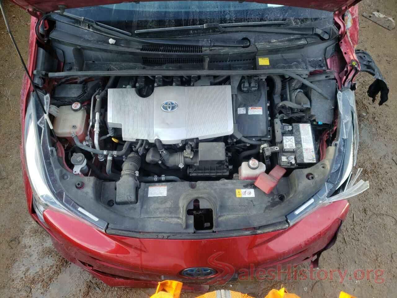 JTDKBRFU2H3547282 2017 TOYOTA PRIUS