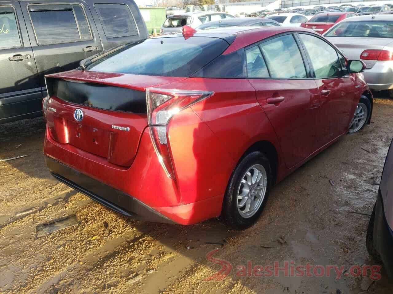 JTDKBRFU2H3547282 2017 TOYOTA PRIUS