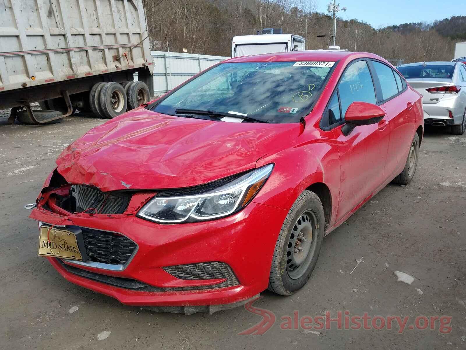 1G1BC5SMXJ7150003 2018 CHEVROLET CRUZE