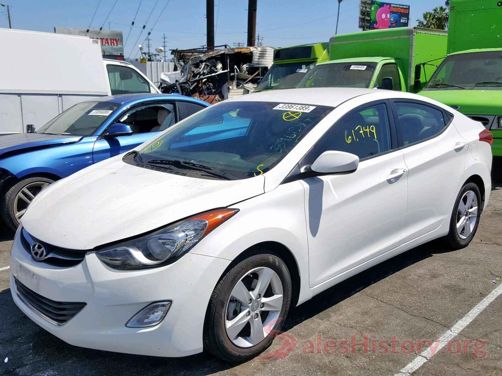 5NPDH4AE4DH441344 2013 HYUNDAI ELANTRA