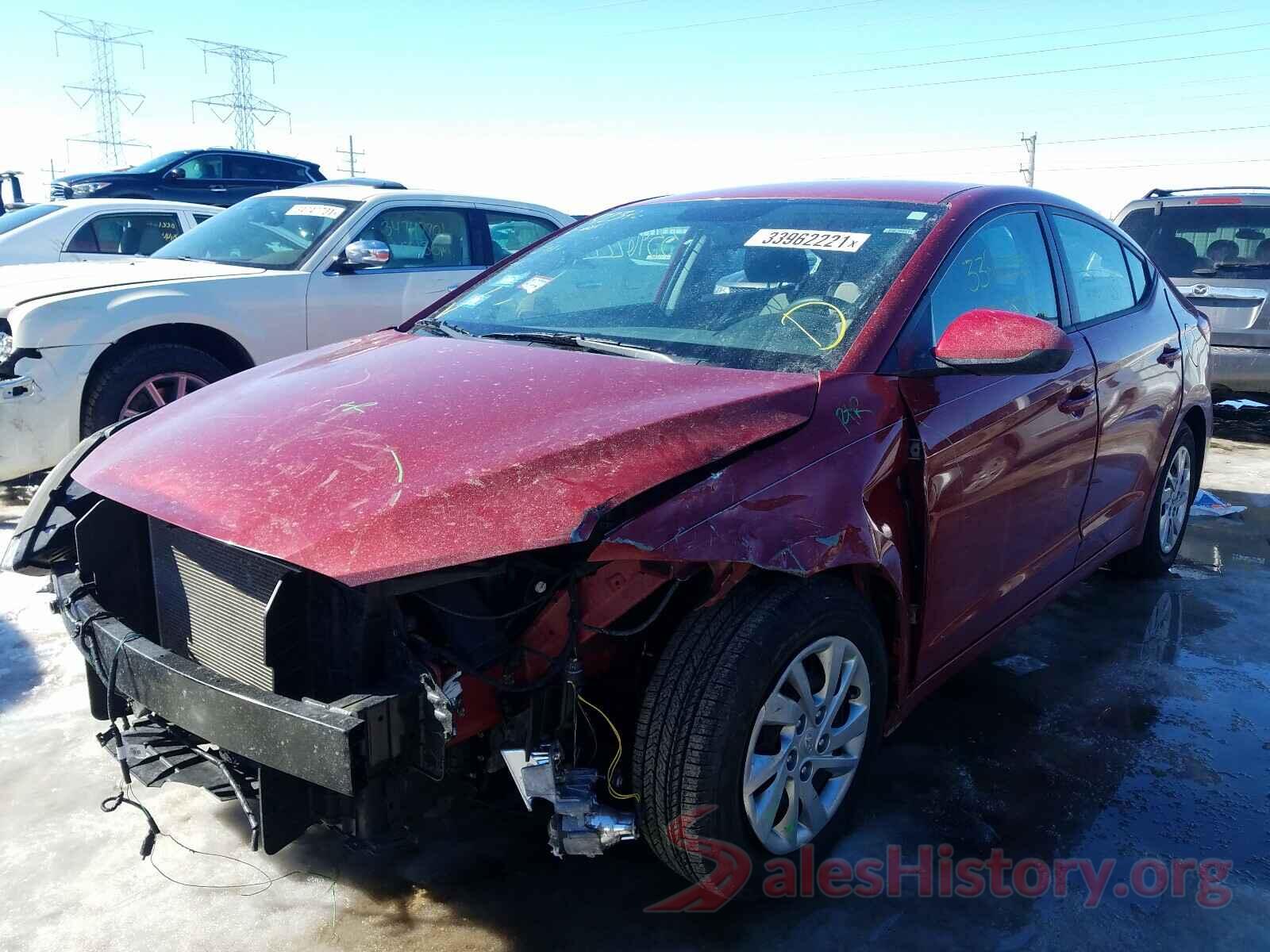 KMHD74LF7HU406877 2017 HYUNDAI ELANTRA