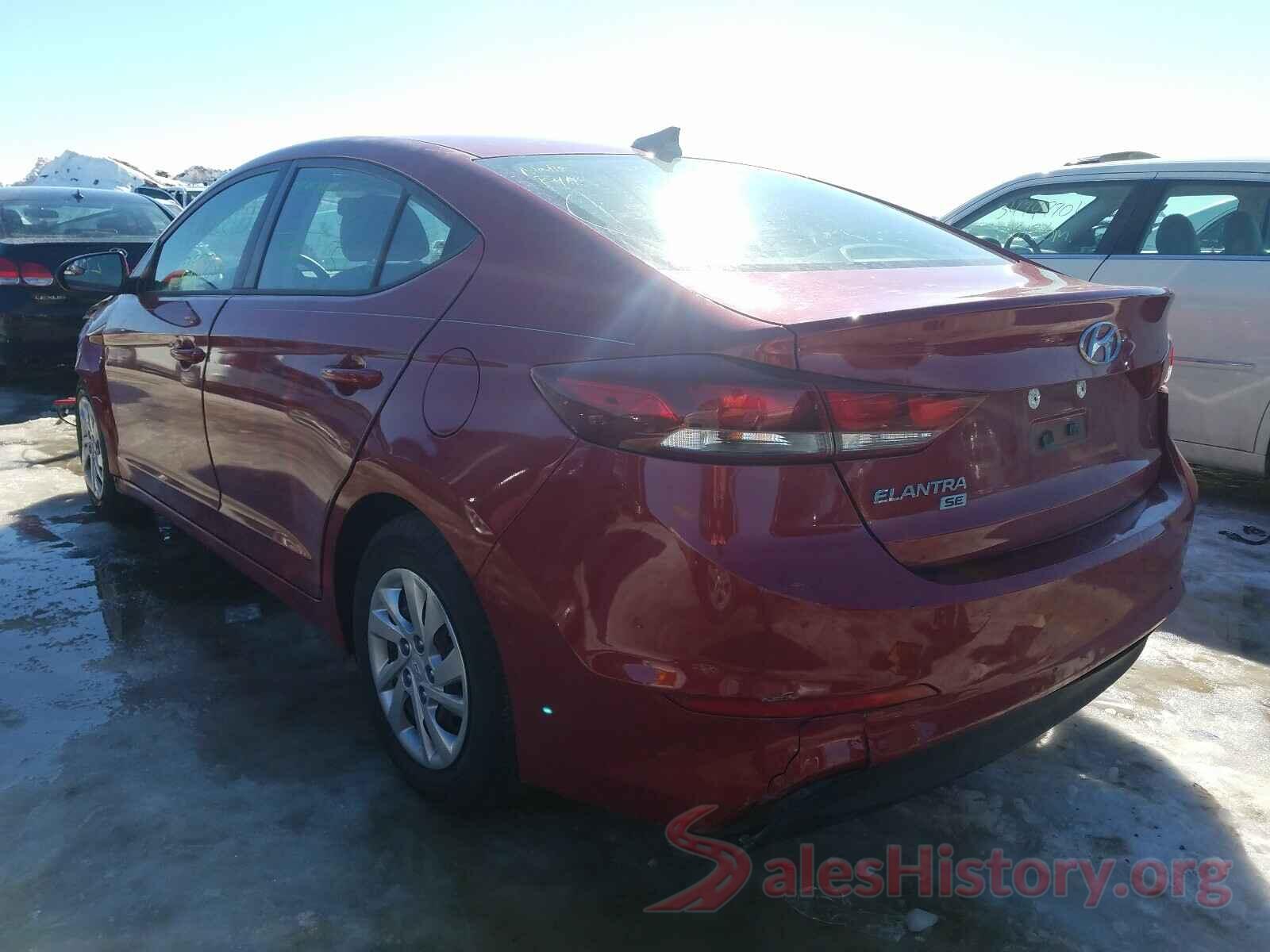 KMHD74LF7HU406877 2017 HYUNDAI ELANTRA