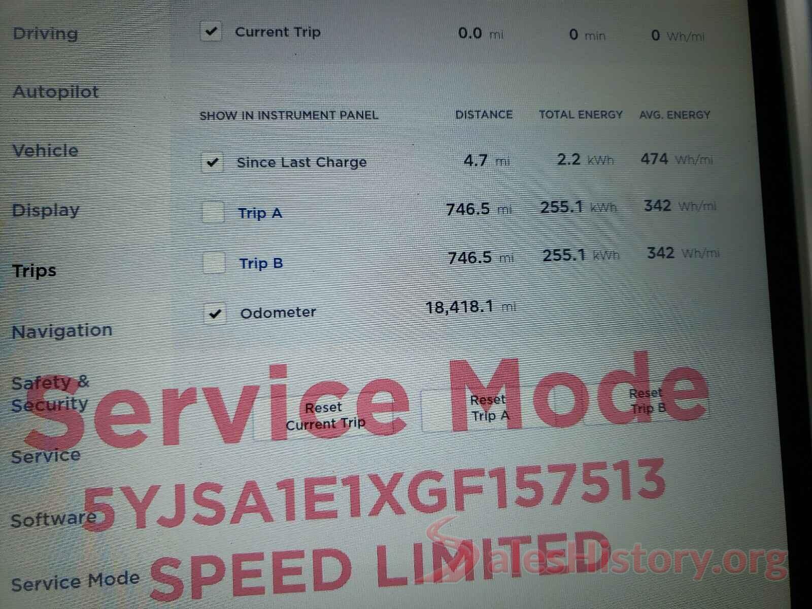 5YJSA1E1XGF157513 2016 TESLA MODEL S