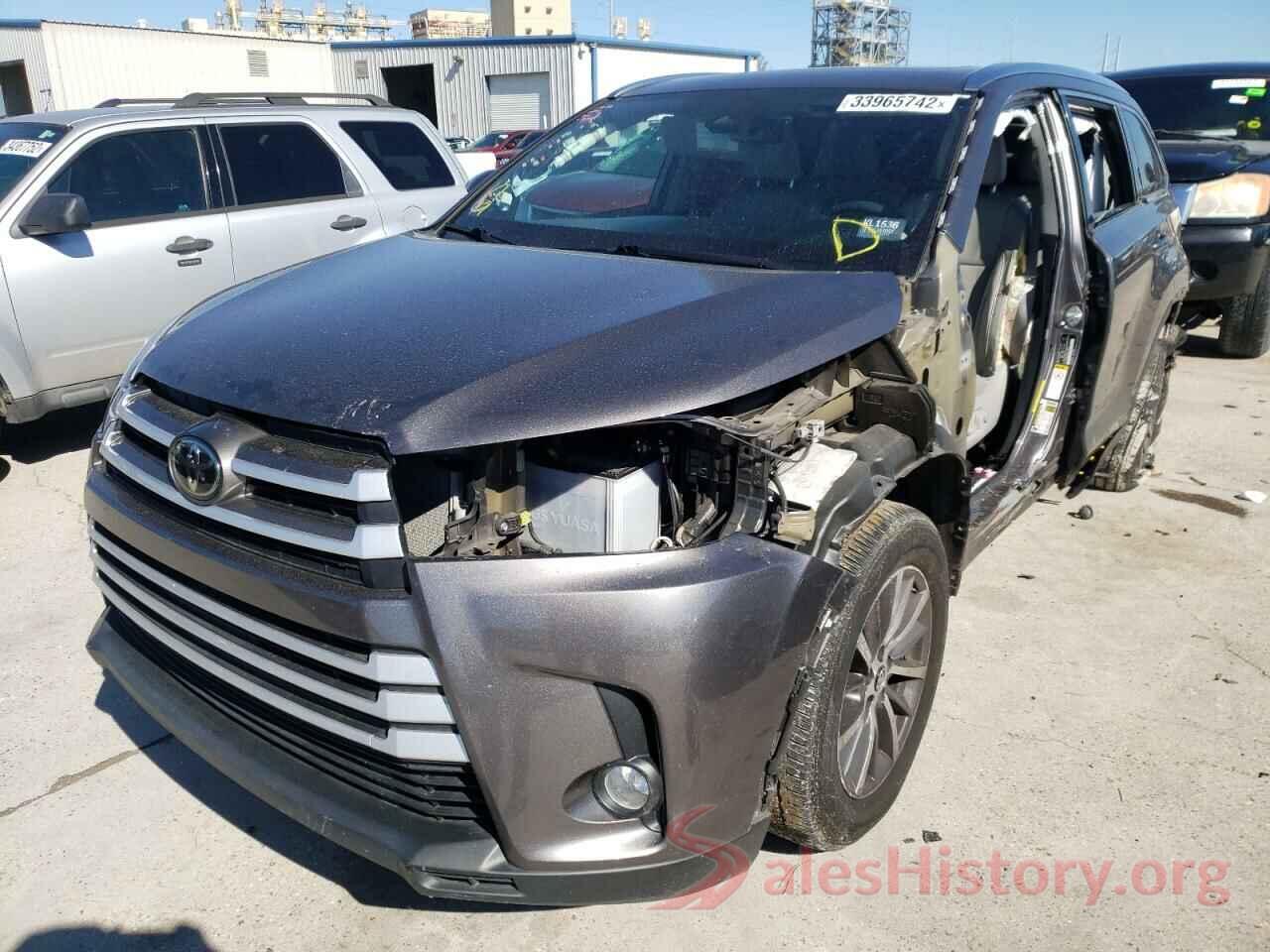 5TDJZRFH7KS945152 2019 TOYOTA HIGHLANDER