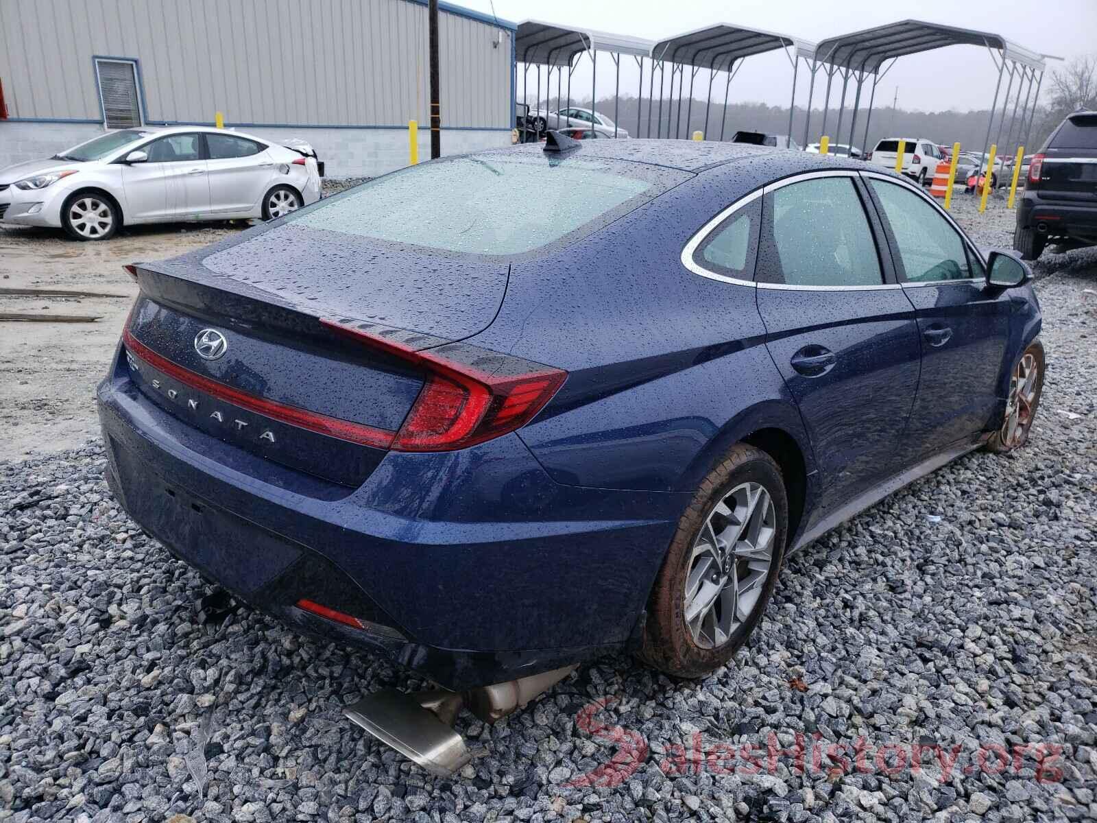 5NPEL4JA2MH088747 2021 HYUNDAI SONATA