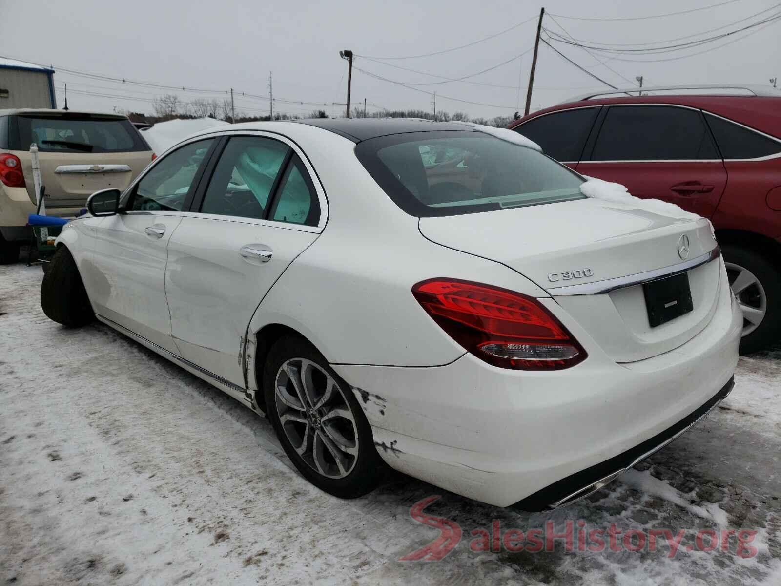 55SWF4KB6HU223153 2017 MERCEDES-BENZ C CLASS