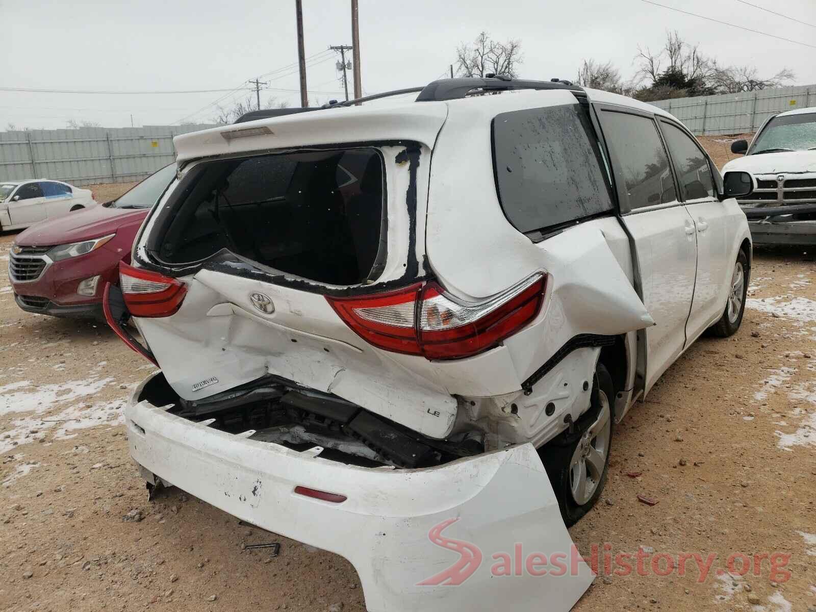 5TDKZ3DC0HS803338 2017 TOYOTA SIENNA