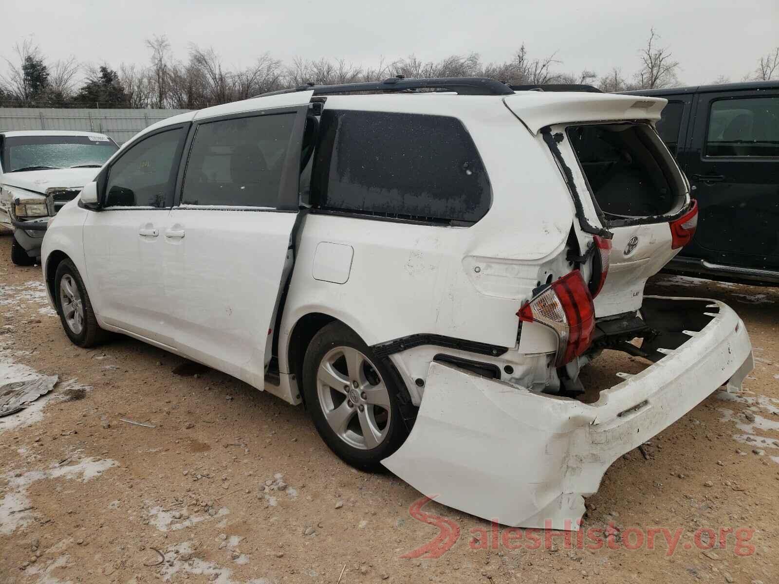 5TDKZ3DC0HS803338 2017 TOYOTA SIENNA