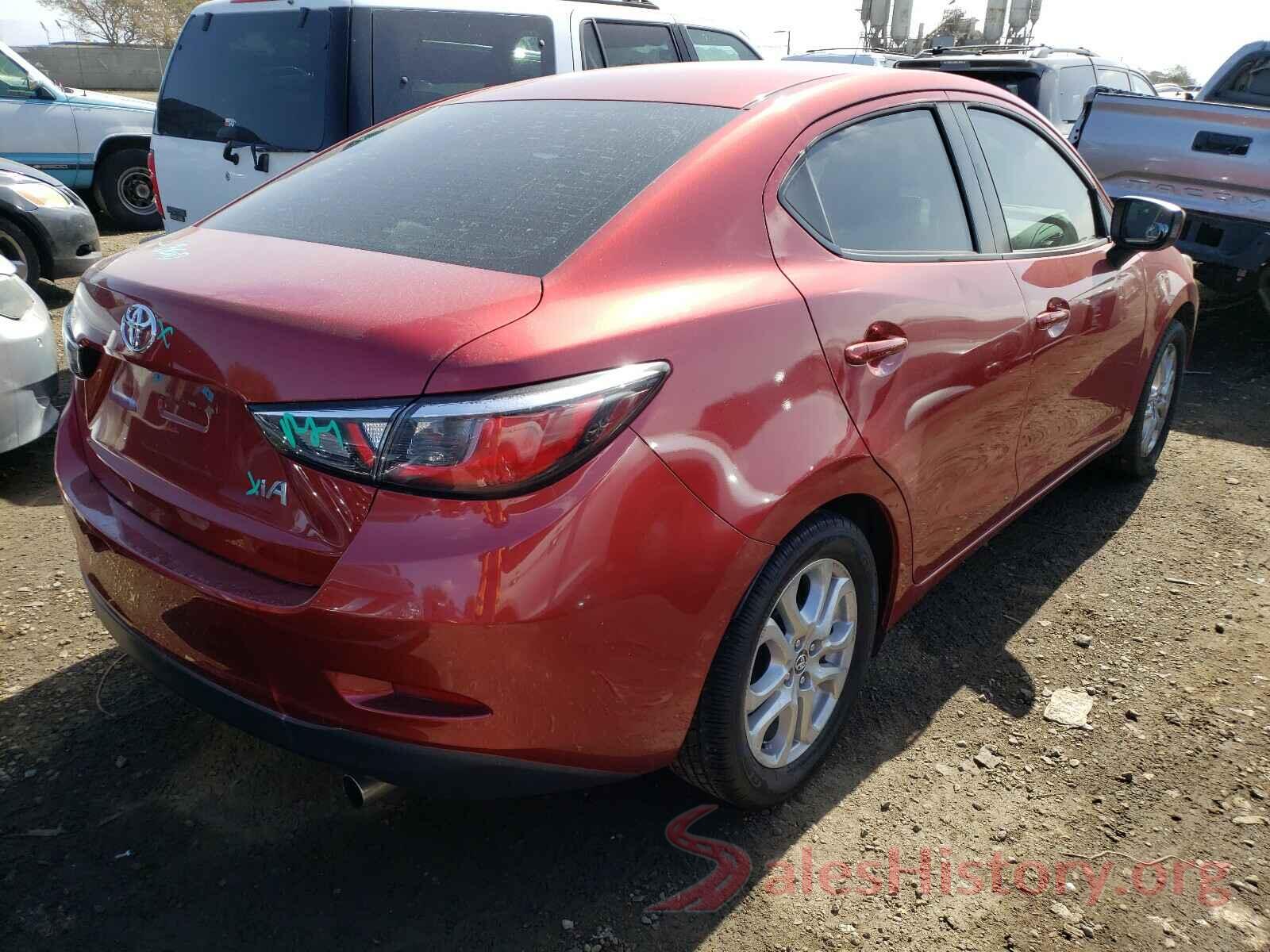 3MYDLBYVXHY190252 2017 TOYOTA YARIS