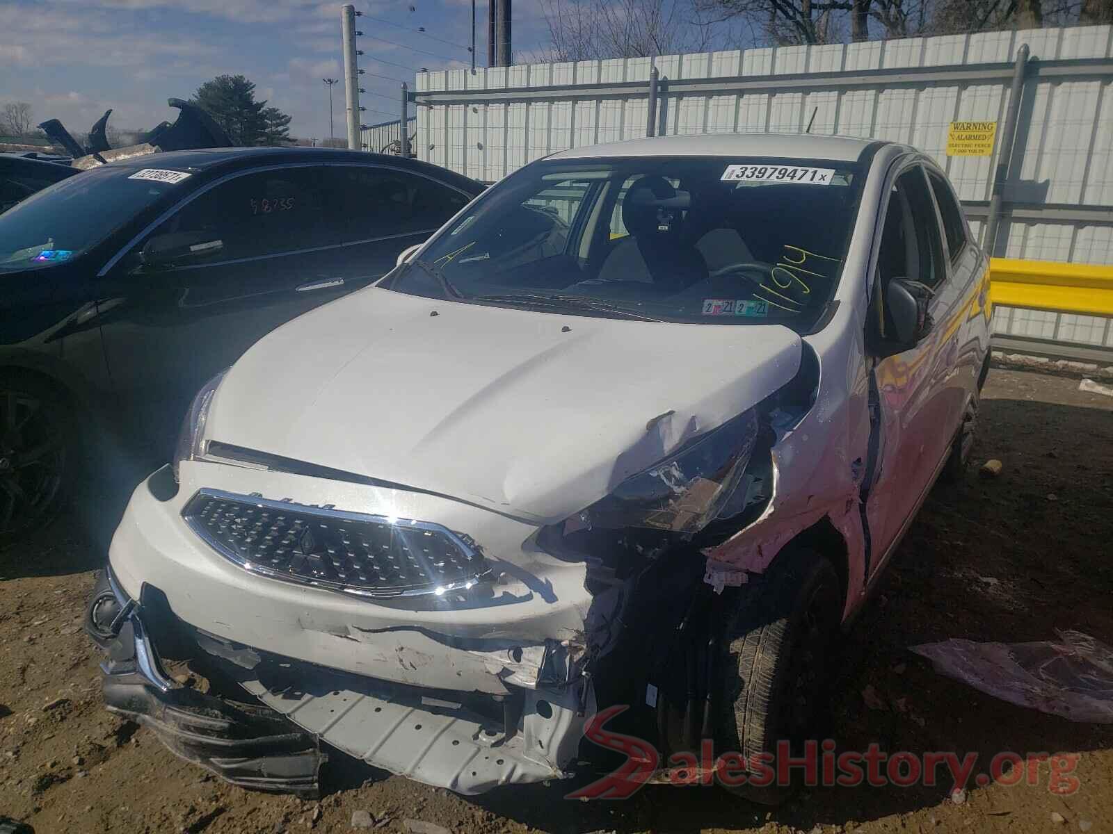 ML32A3HJ5KH015783 2019 MITSUBISHI MIRAGE