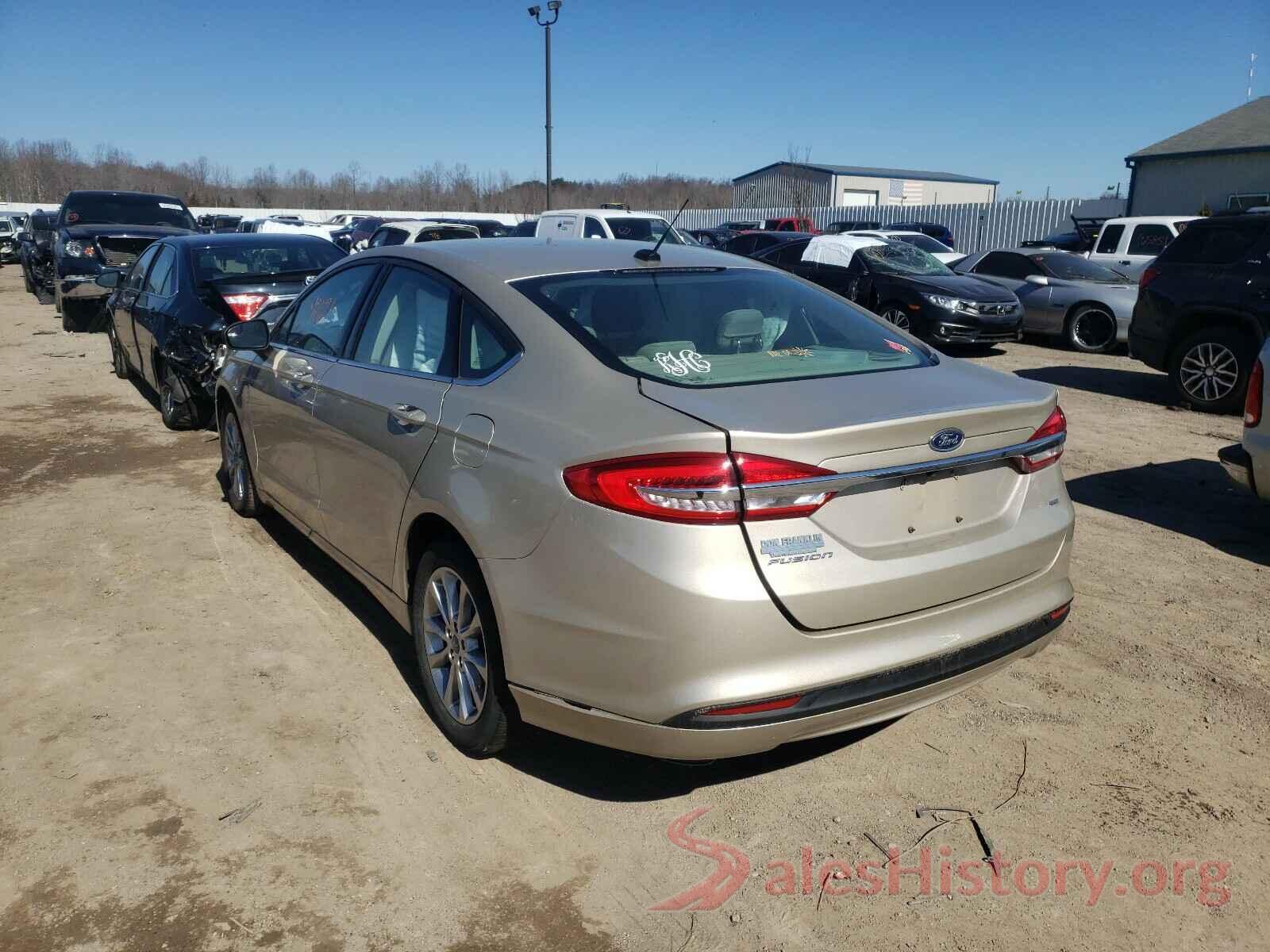 3FA6P0H77HR348340 2017 FORD FUSION